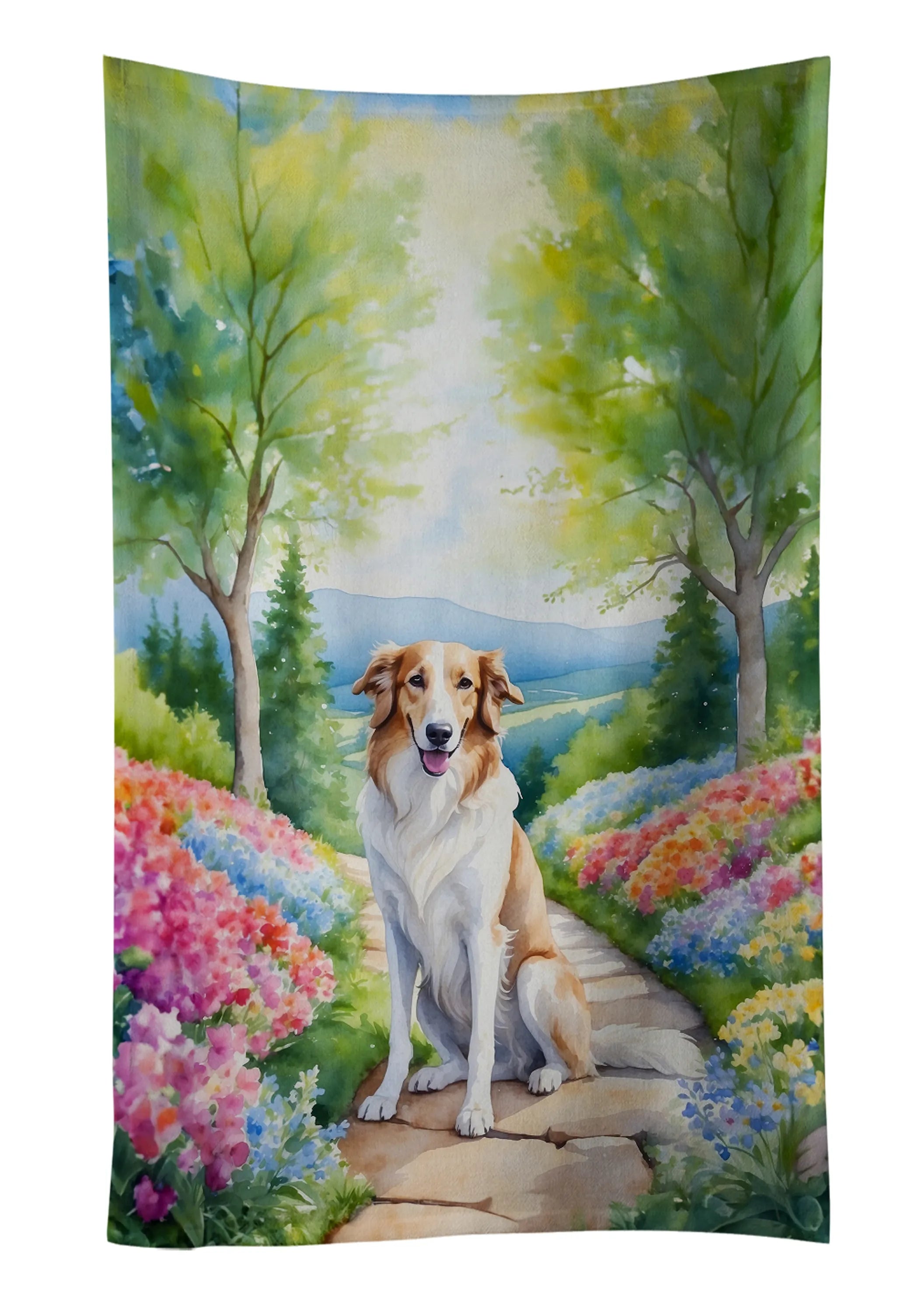 Spring Path Kitchen Towel - Size: 25HX15W | Pack Of: 1 | Collection name: Spring path