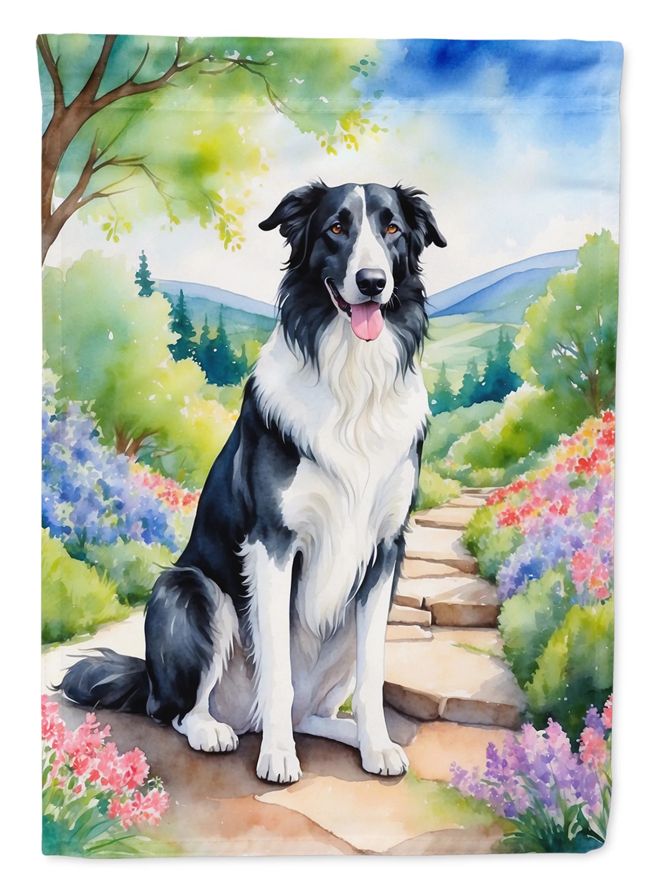 Spring Path Decorative Flag - Size: GARDEN SIZE | Pack Of: 1 | Collection name: Spring path