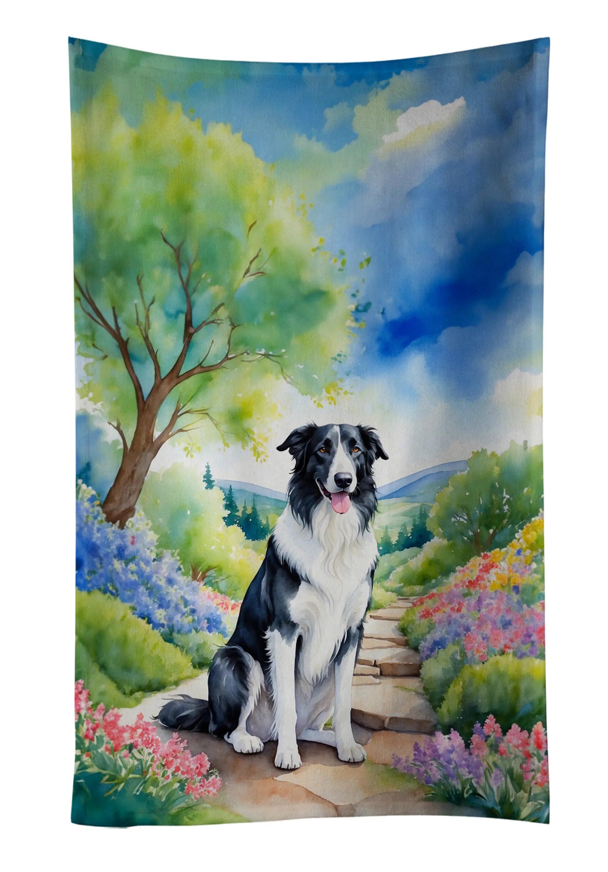 Spring Path Kitchen Towel - Size: 25HX15W | Pack Of: 1 | Collection name: Spring path