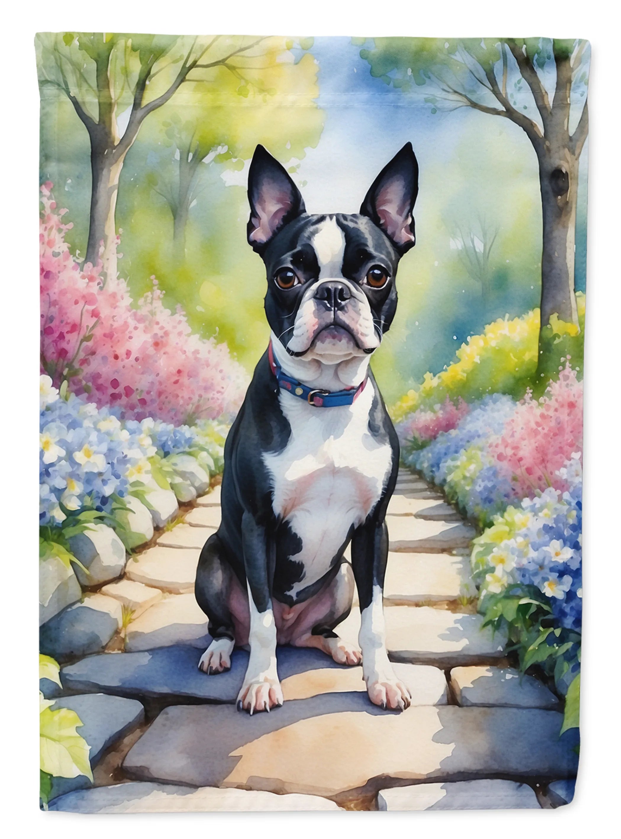 Spring Path Decorative Flag - Size: GARDEN SIZE | Pack Of: 1 | Collection name: Spring path