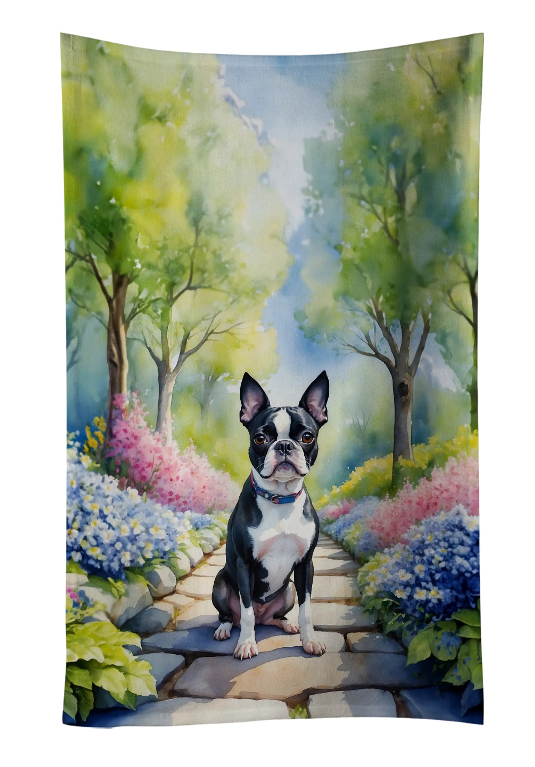 Spring Path Kitchen Towel - Size: 25HX15W | Pack Of: 1 | Collection name: Spring path