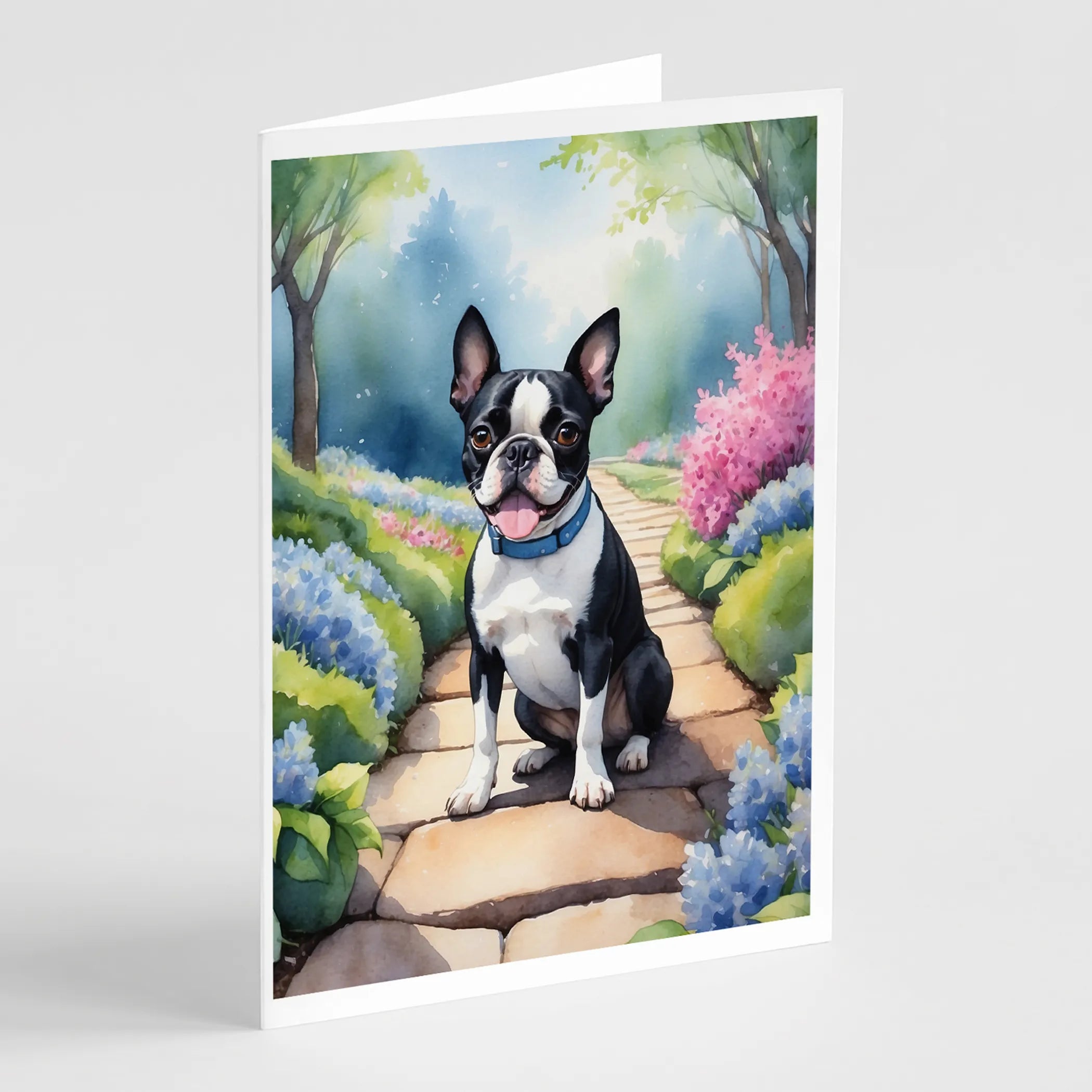 Spring Path Greeting Cards  - Size: 5X7 | Pack Of: 8 | Collection name: Spring path