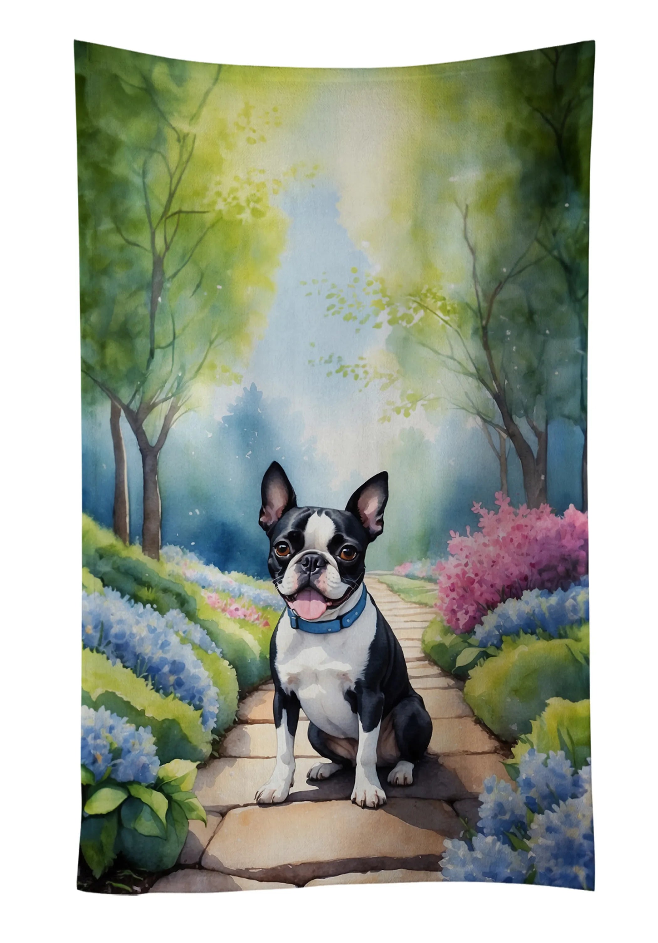 Spring Path Kitchen Towel - Size: 25HX15W | Pack Of: 1 | Collection name: Spring path