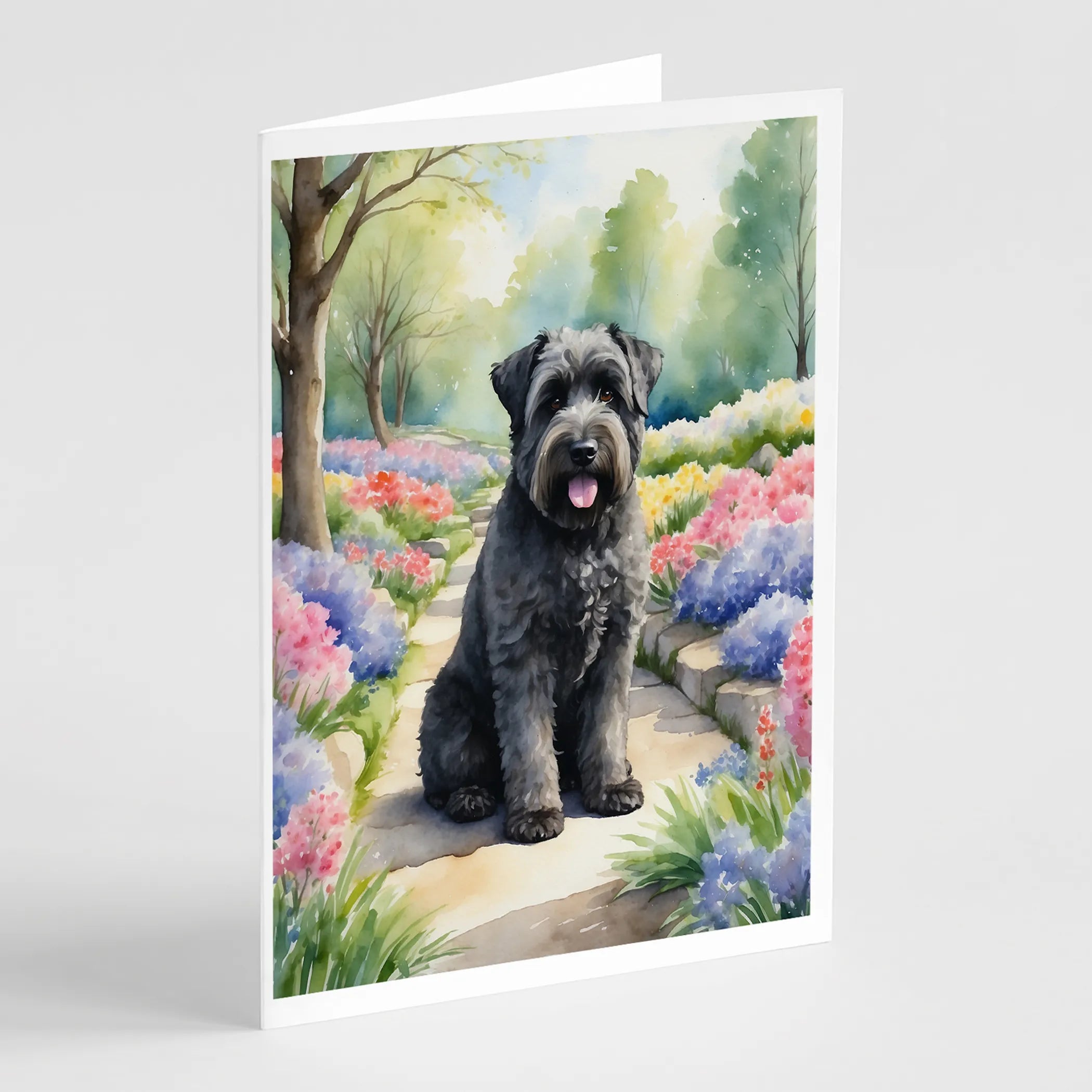 Spring Path Greeting Cards  - Size: 5X7 | Pack Of: 8 | Collection name: Spring path