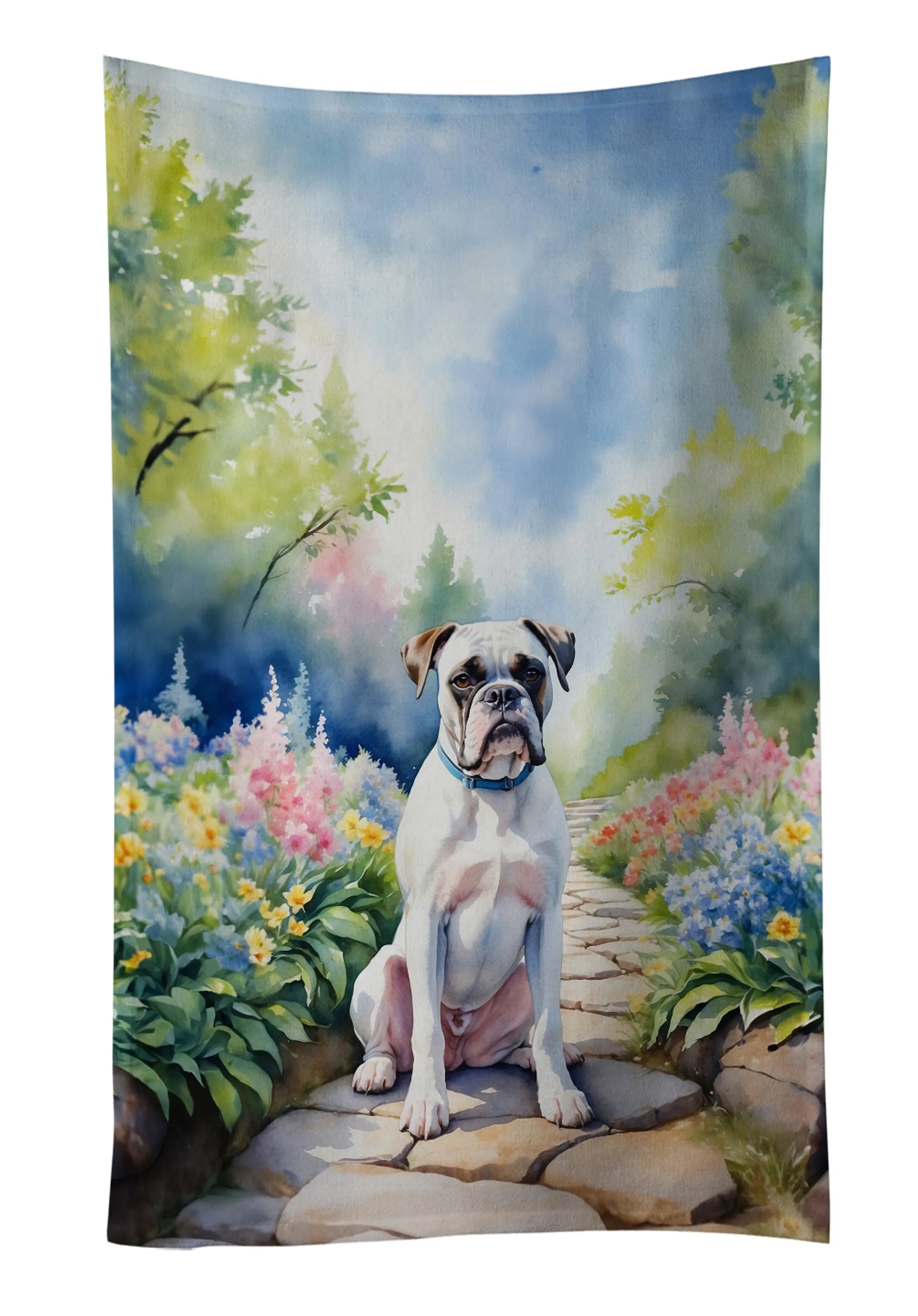 Spring Path Kitchen Towel - Size: 25HX15W | Pack Of: 1 | Collection name: Spring path