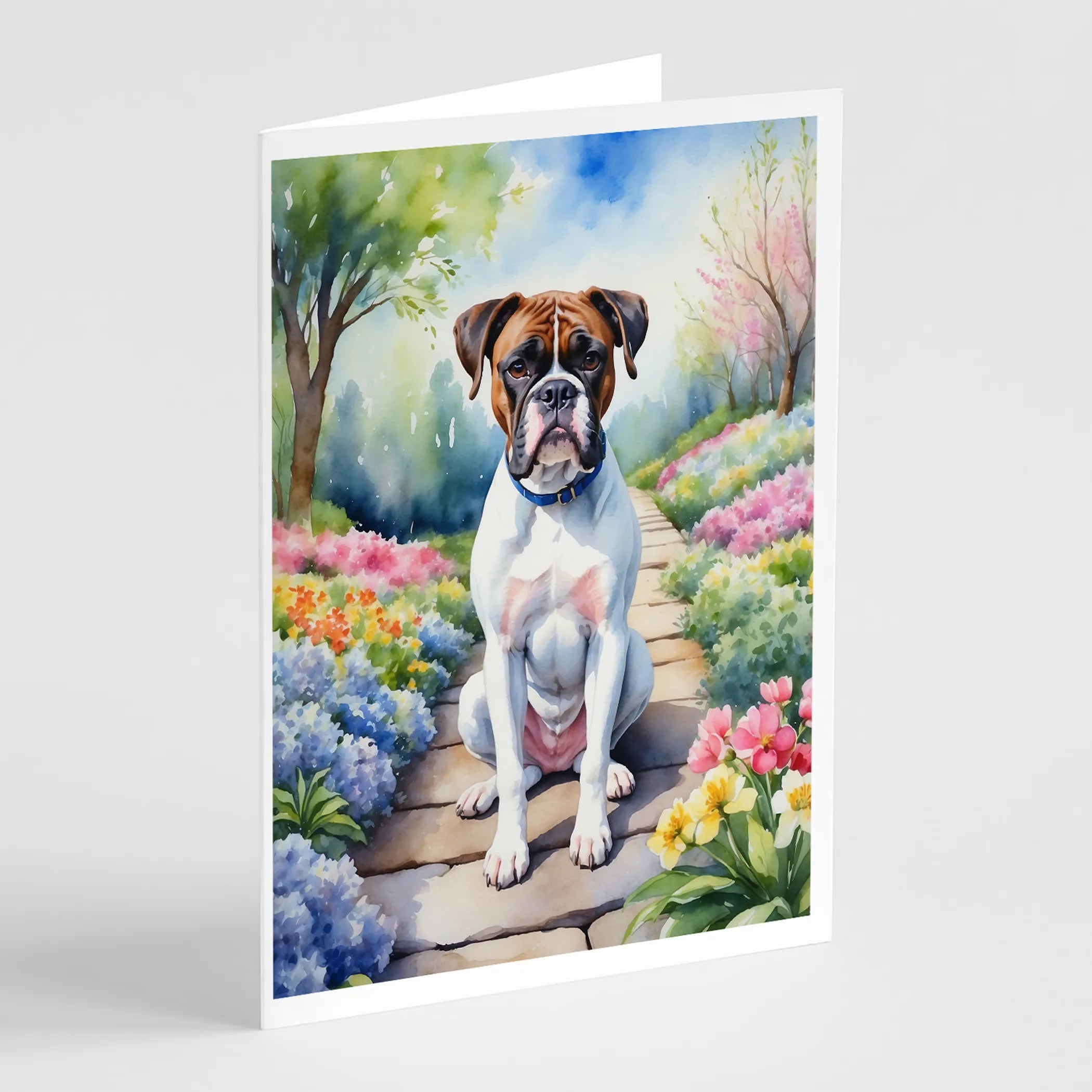 Spring Path Greeting Cards  - Size: 5X7 | Pack Of: 8 | Collection name: Spring path