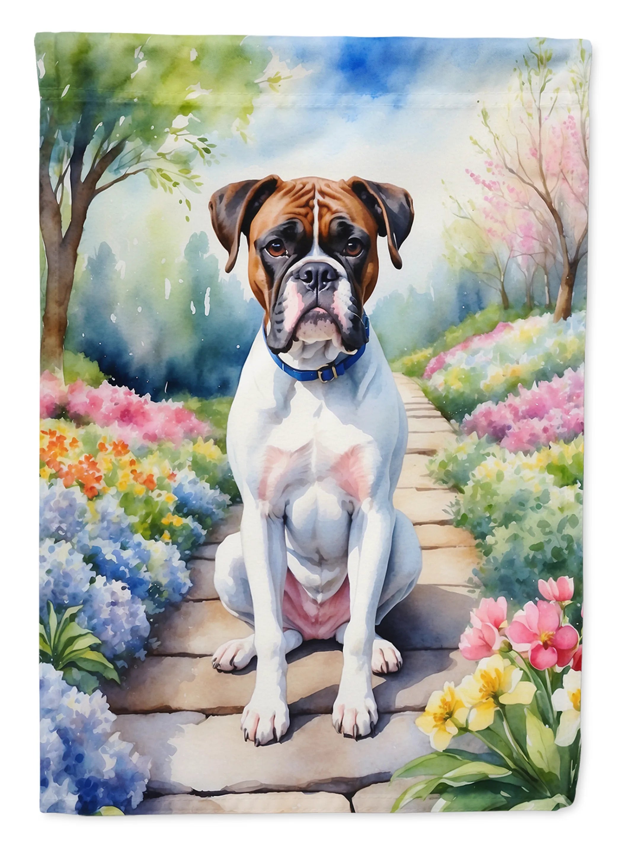 Spring Path Decorative Flag - Size: GARDEN SIZE | Pack Of: 1 | Collection name: Spring path