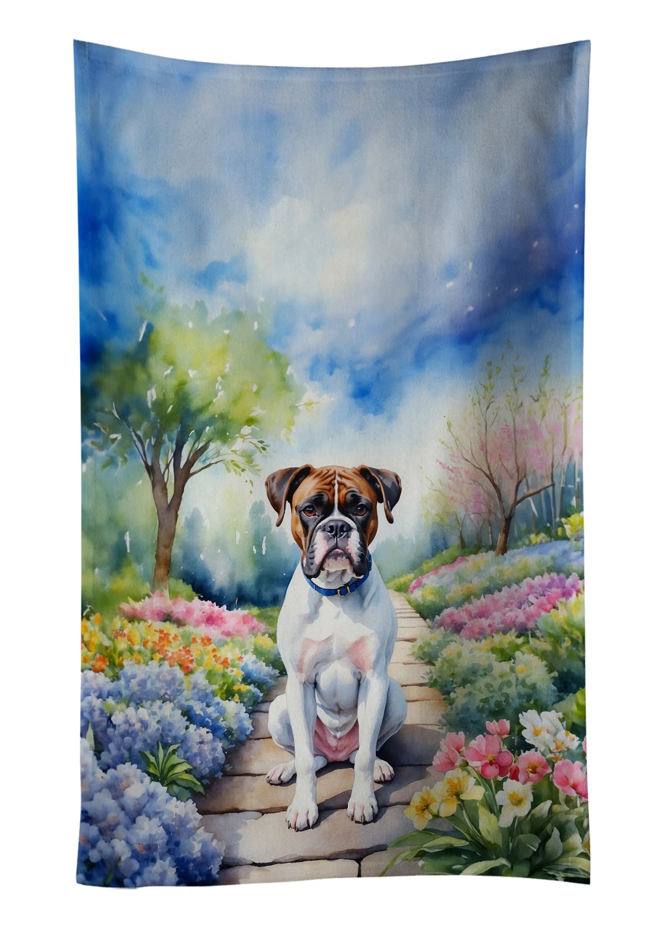Spring Path Kitchen Towel - Size: 25HX15W | Pack Of: 1 | Collection name: Spring path