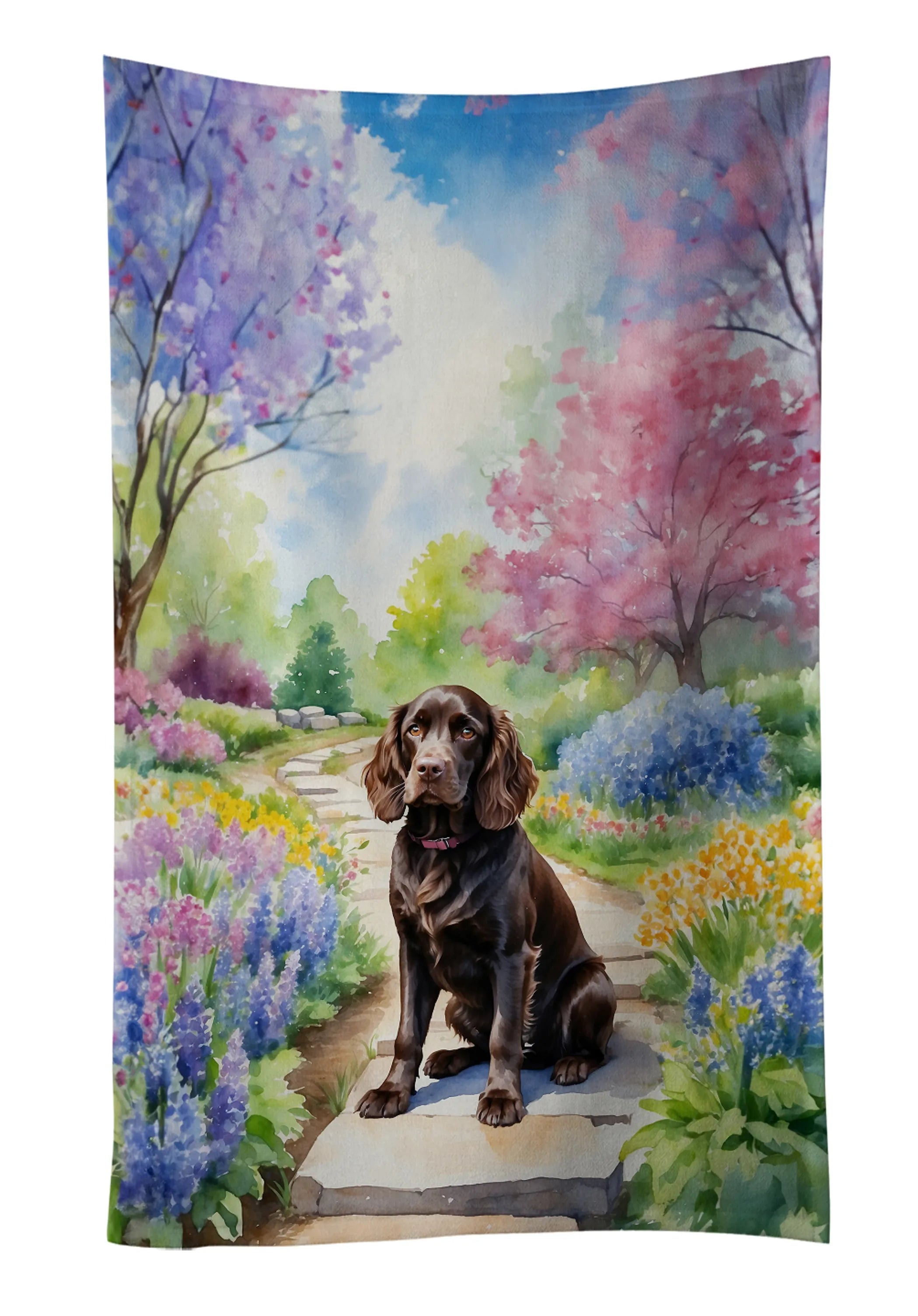 Spring Path Kitchen Towel - Size: 25HX15W | Pack Of: 1 | Collection name: Spring path
