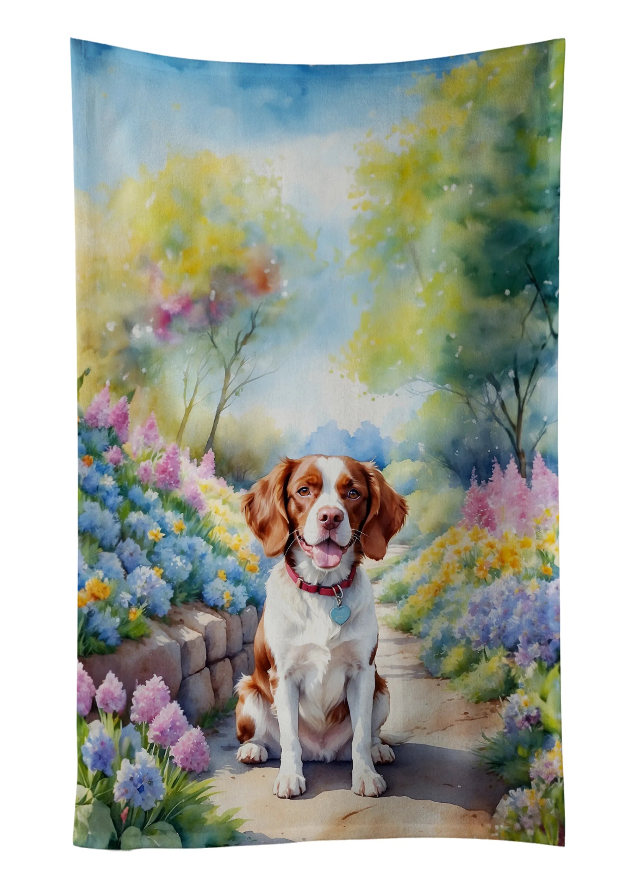 Spring Path Kitchen Towel - Size: 25HX15W | Pack Of: 1 | Collection name: Spring path