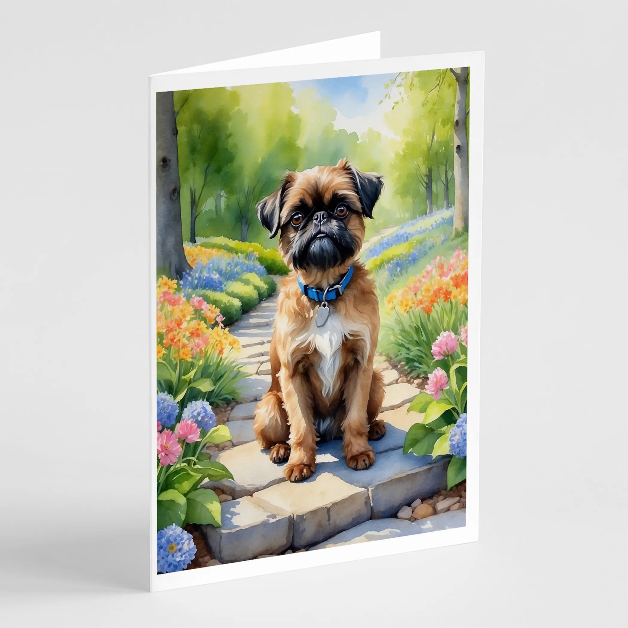 Spring Path Greeting Cards  - Size: 5X7 | Pack Of: 8 | Collection name: Spring path