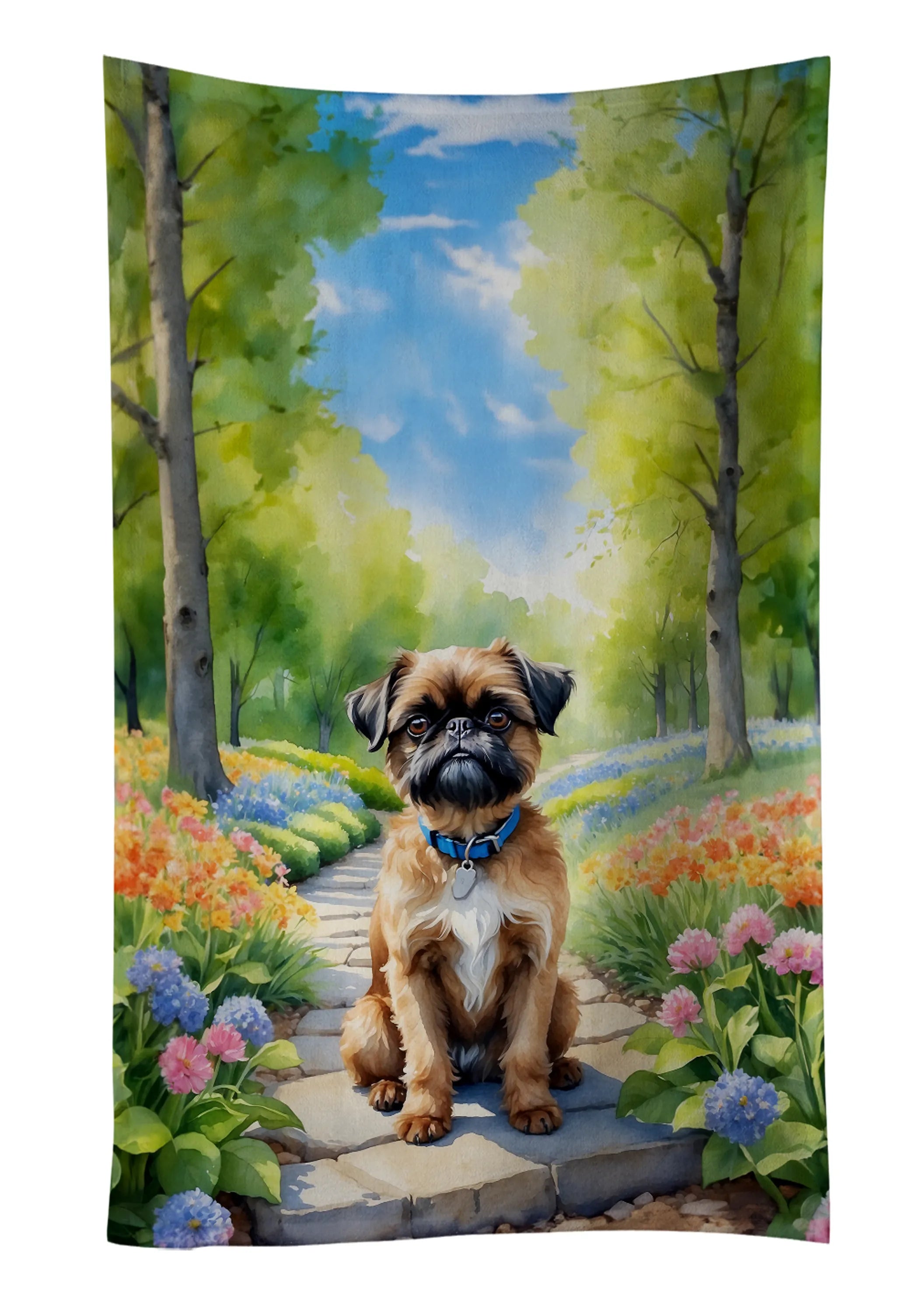 Spring Path Kitchen Towel - Size: 25HX15W | Pack Of: 1 | Collection name: Spring path