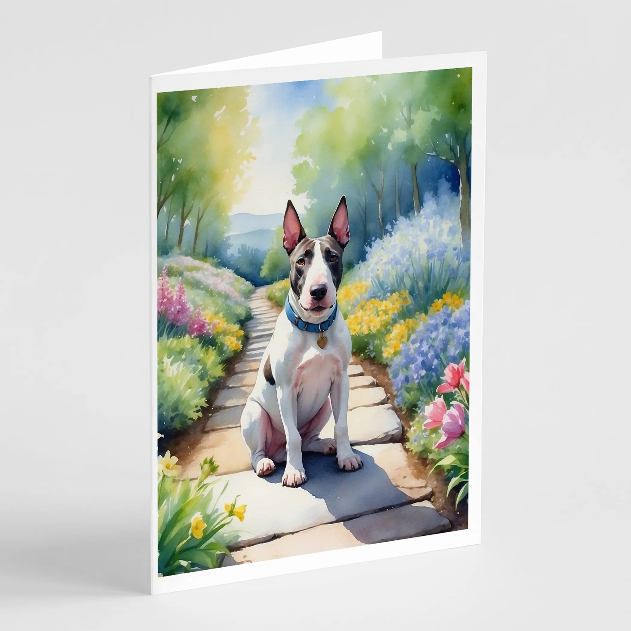 Spring Path Greeting Cards  - Size: 5X7 | Pack Of: 8 | Collection name: Spring path