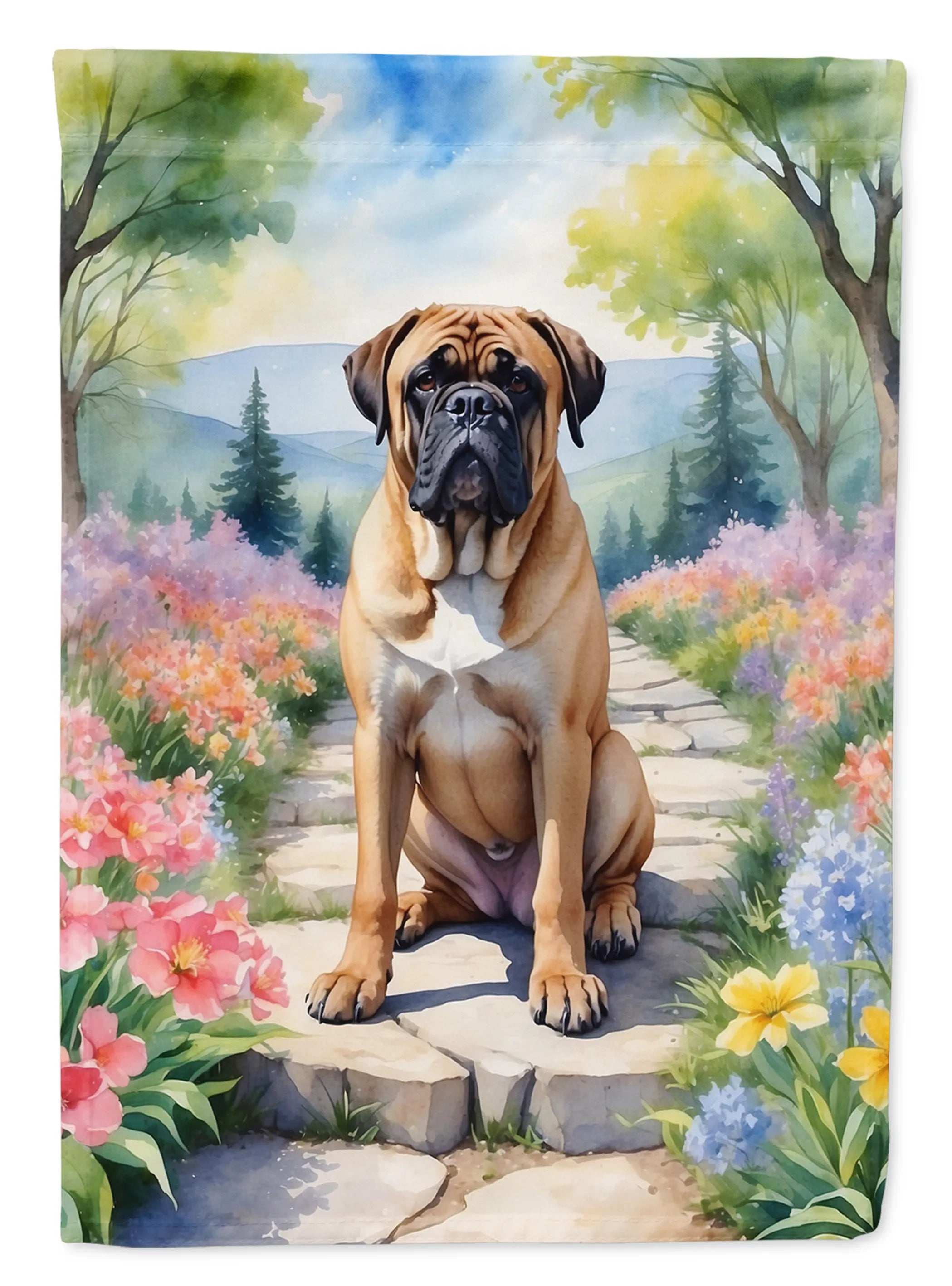 Spring Path Decorative Flag - Size: GARDEN SIZE | Pack Of: 1 | Collection name: Spring path