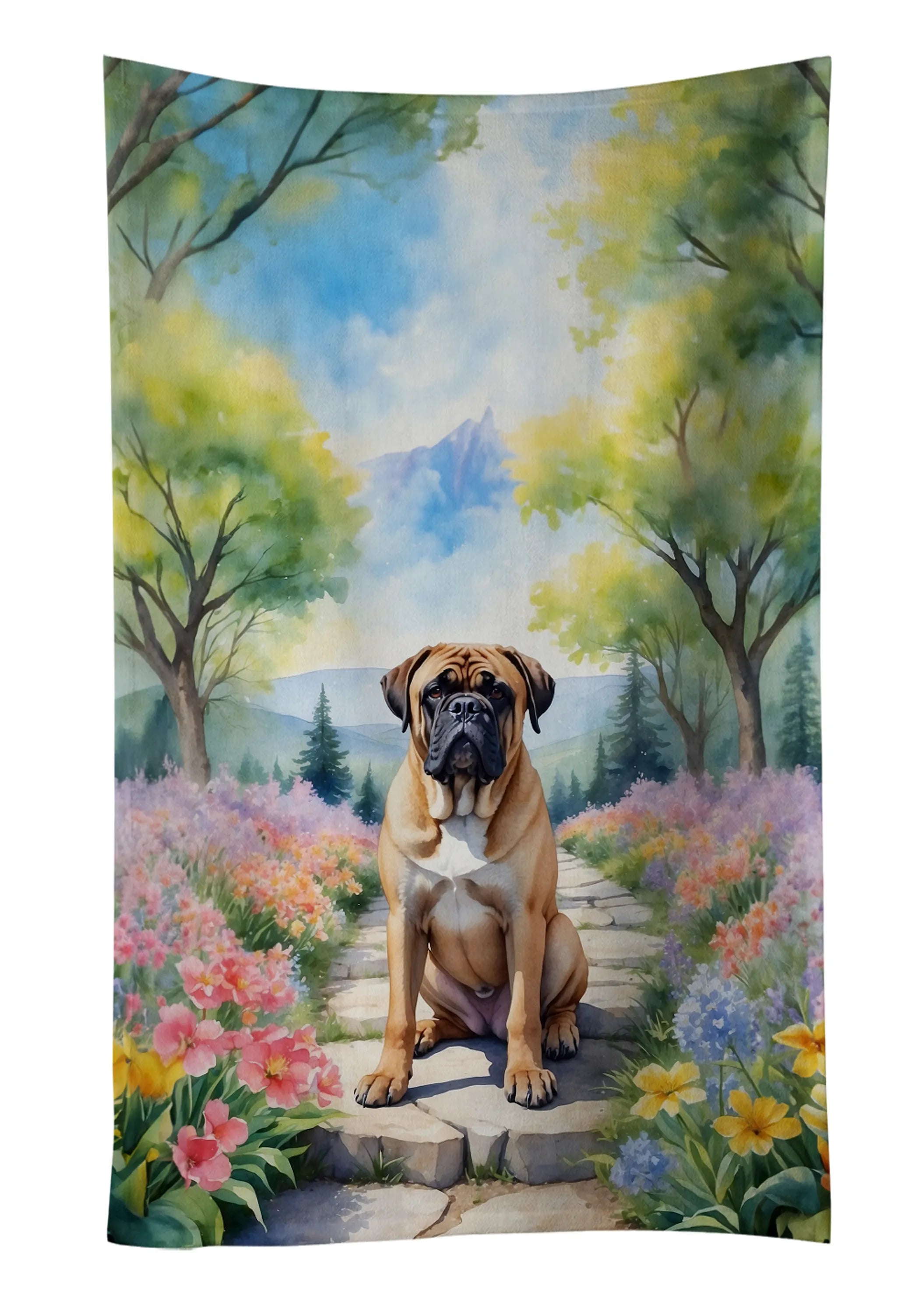 Spring Path Kitchen Towel - Size: 25HX15W | Pack Of: 1 | Collection name: Spring path