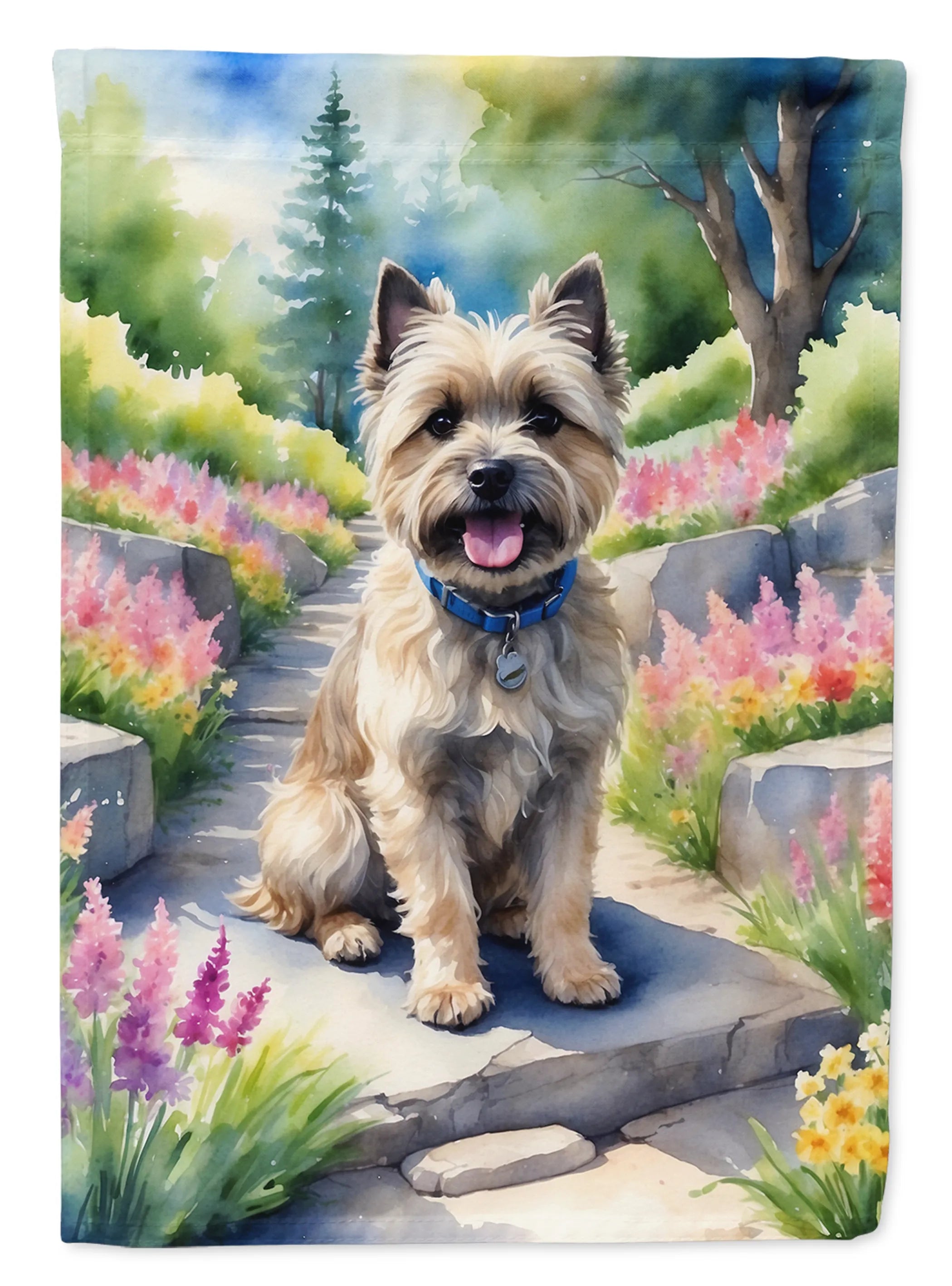Spring Path Decorative Flag - Size: GARDEN SIZE | Pack Of: 1 | Collection name: Spring path