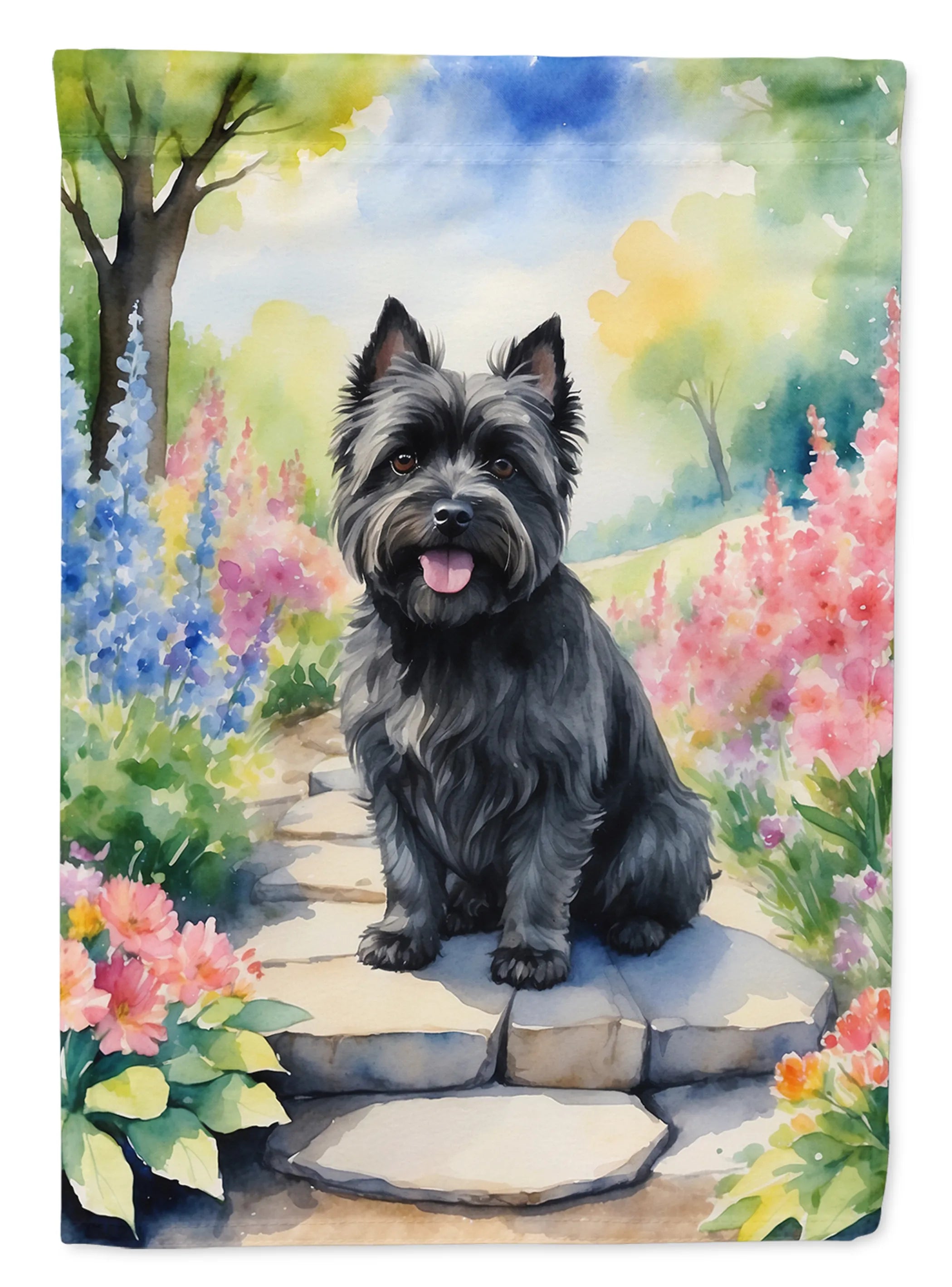 Spring Path Decorative Flag - Size: GARDEN SIZE | Pack Of: 1 | Collection name: Spring path
