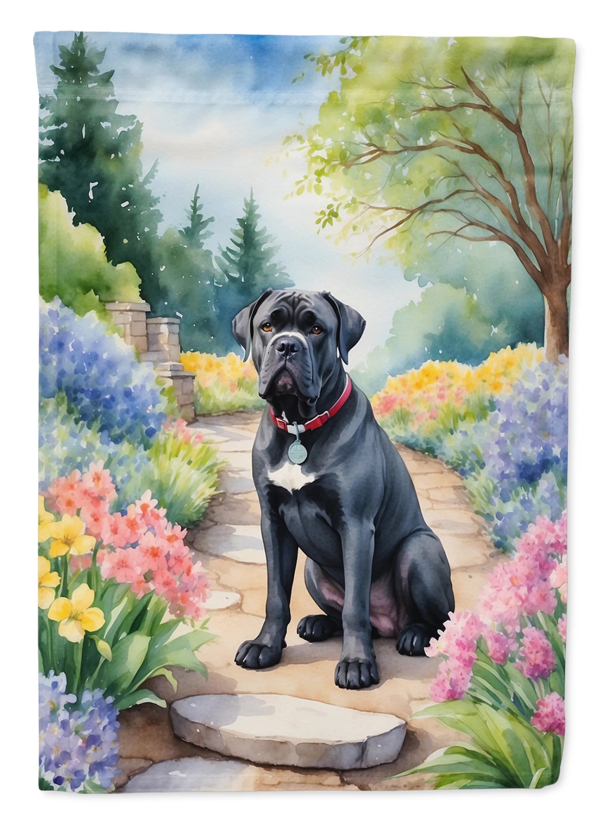 Spring Path Decorative Flag - Size: GARDEN SIZE | Pack Of: 1 | Collection name: Spring path