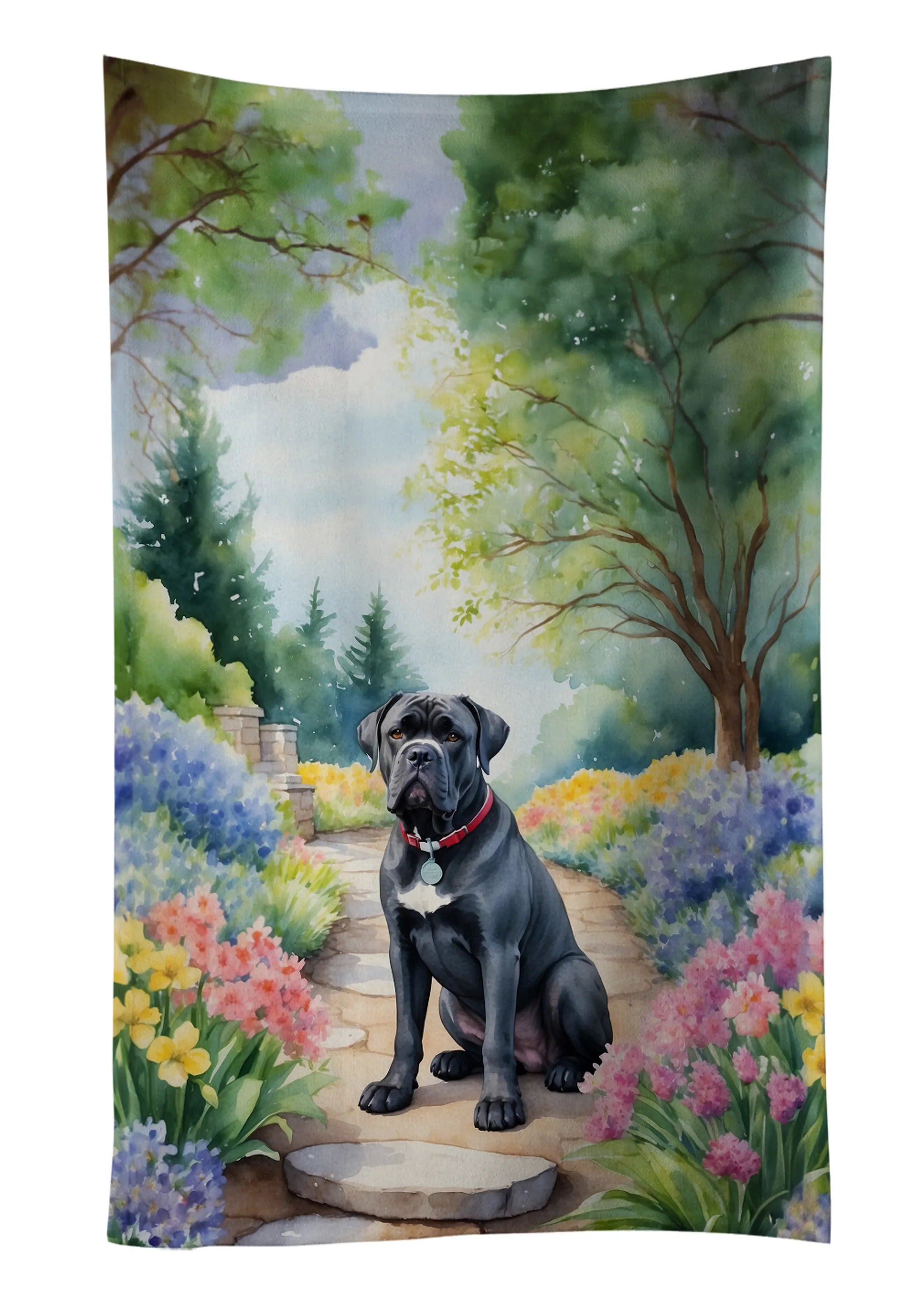 Spring Path Kitchen Towel - Size: 25HX15W | Pack Of: 1 | Collection name: Spring path