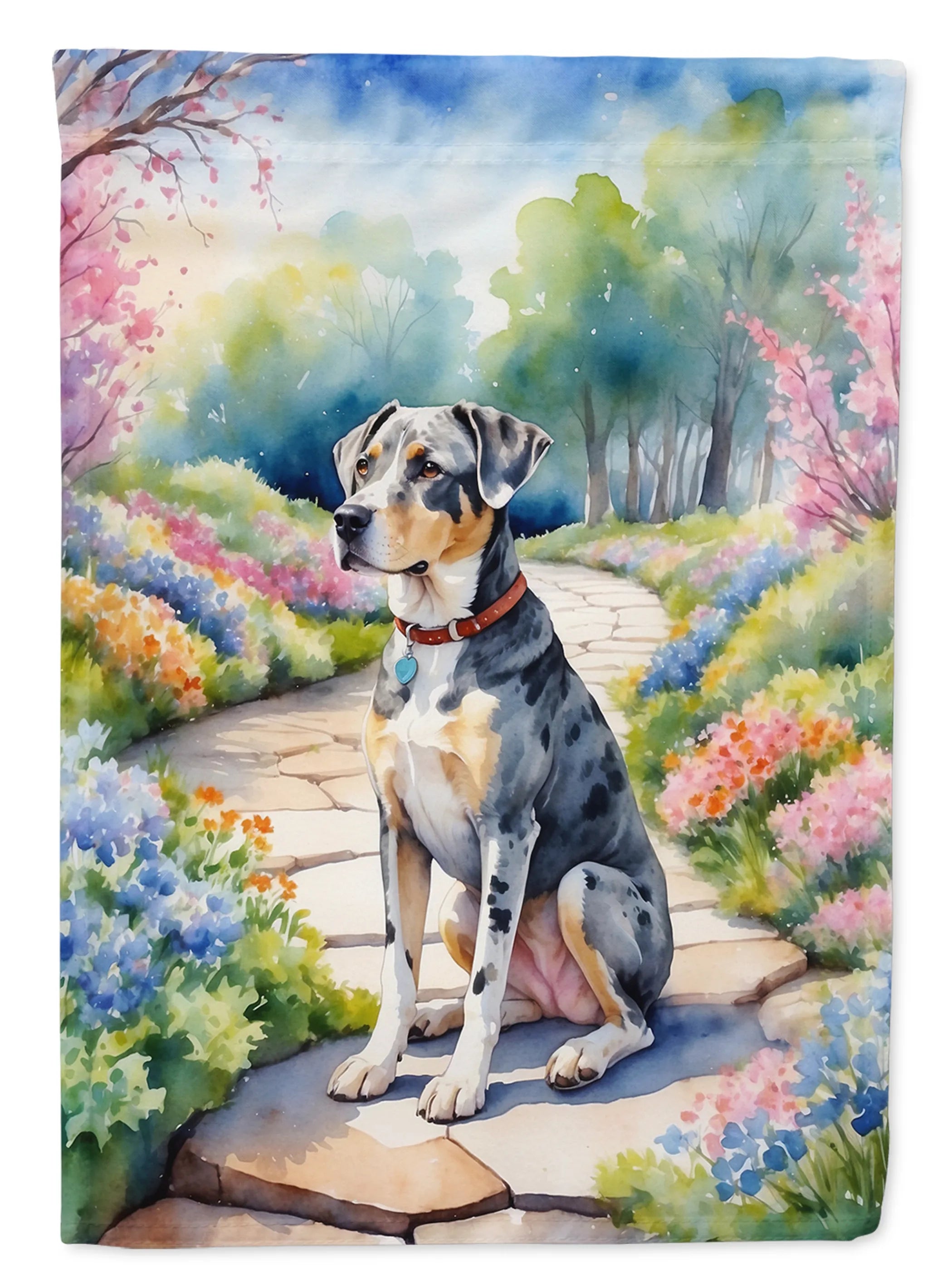 Spring Path Decorative Flag - Size: GARDEN SIZE | Pack Of: 1 | Collection name: Spring path