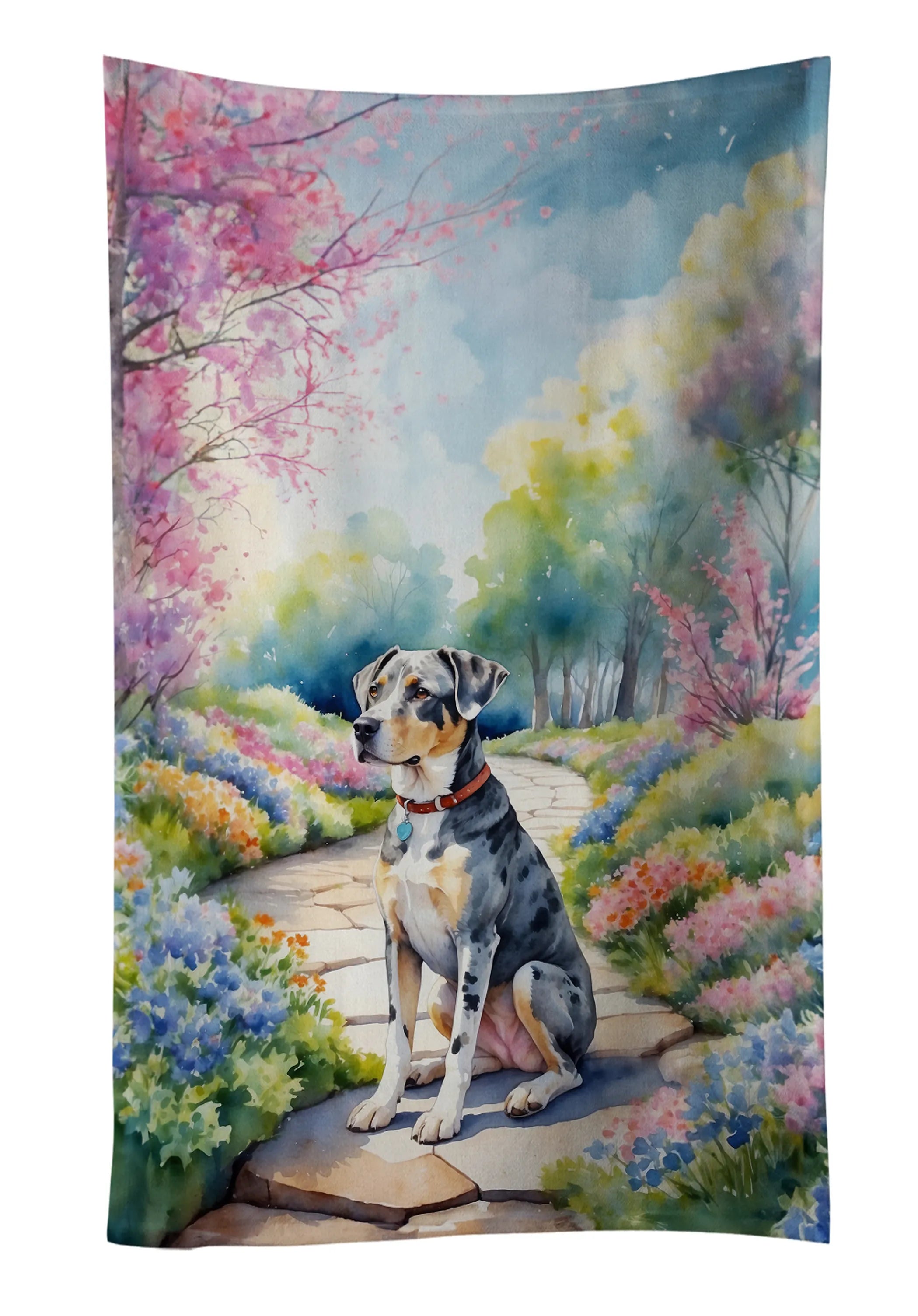 Spring Path Kitchen Towel - Size: 25HX15W | Pack Of: 1 | Collection name: Spring path