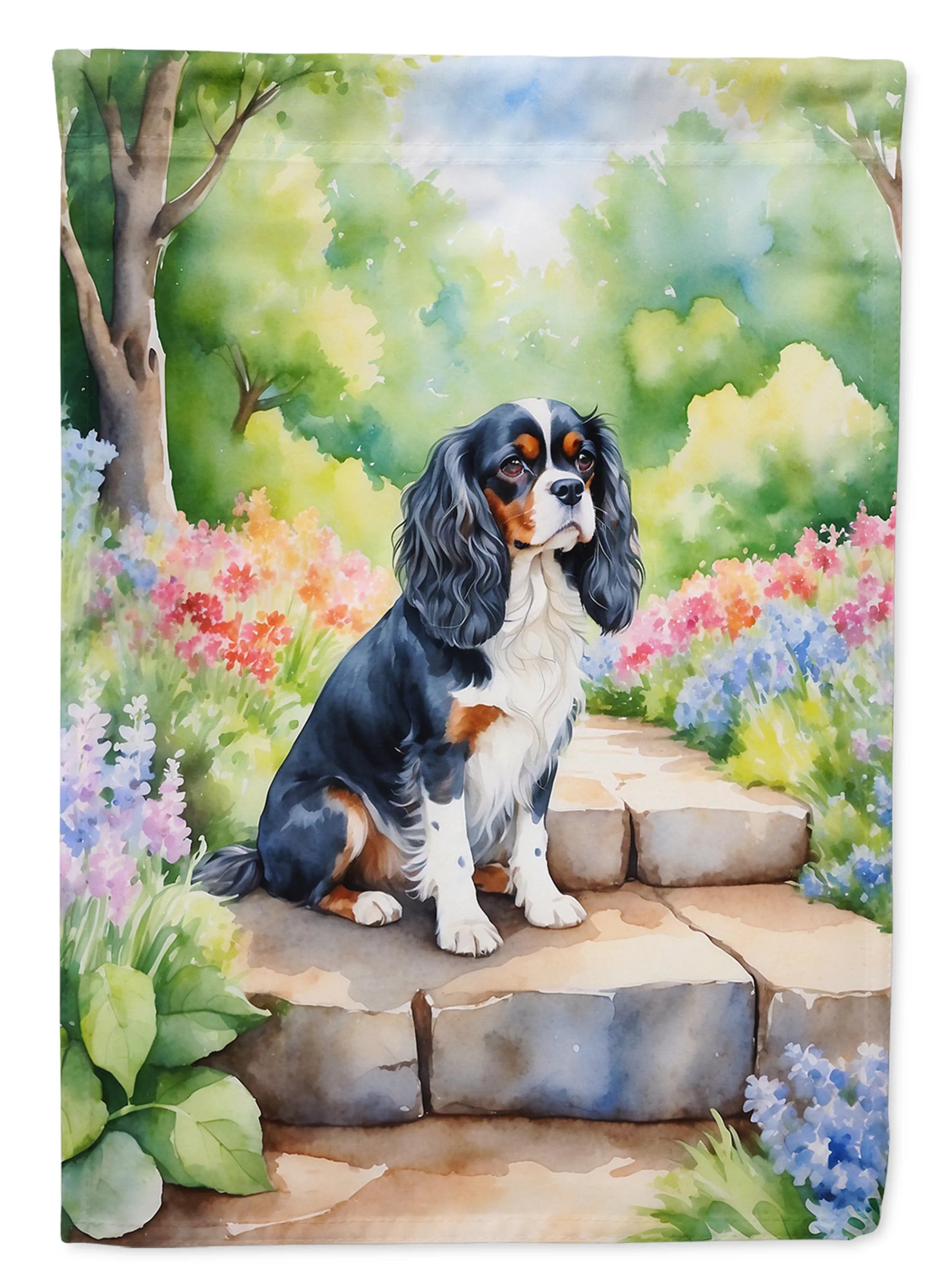 Spring Path Decorative Flag - Size: GARDEN SIZE | Pack Of: 1 | Collection name: Spring path