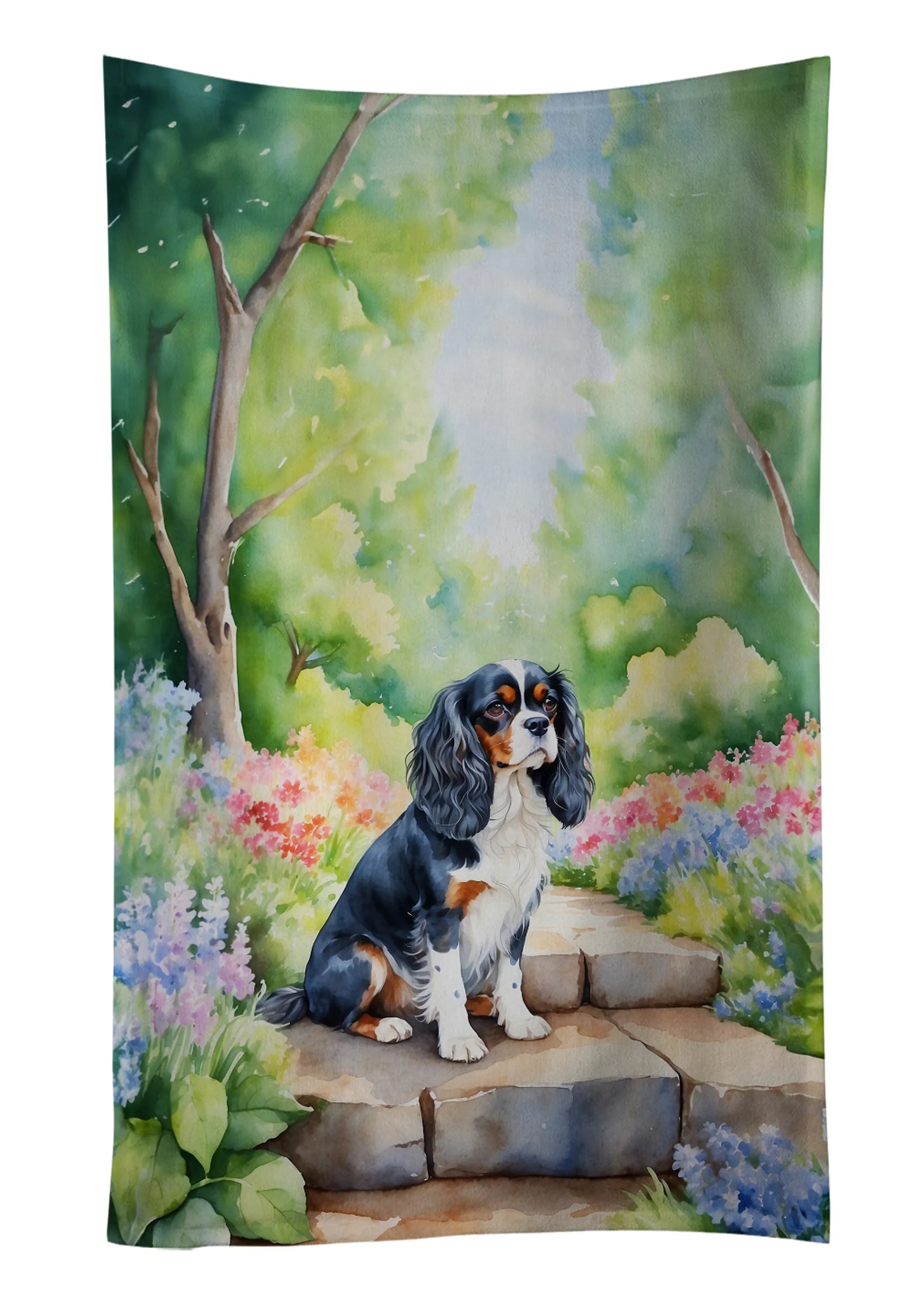 Spring Path Kitchen Towel - Size: 25HX15W | Pack Of: 1 | Collection name: Spring path