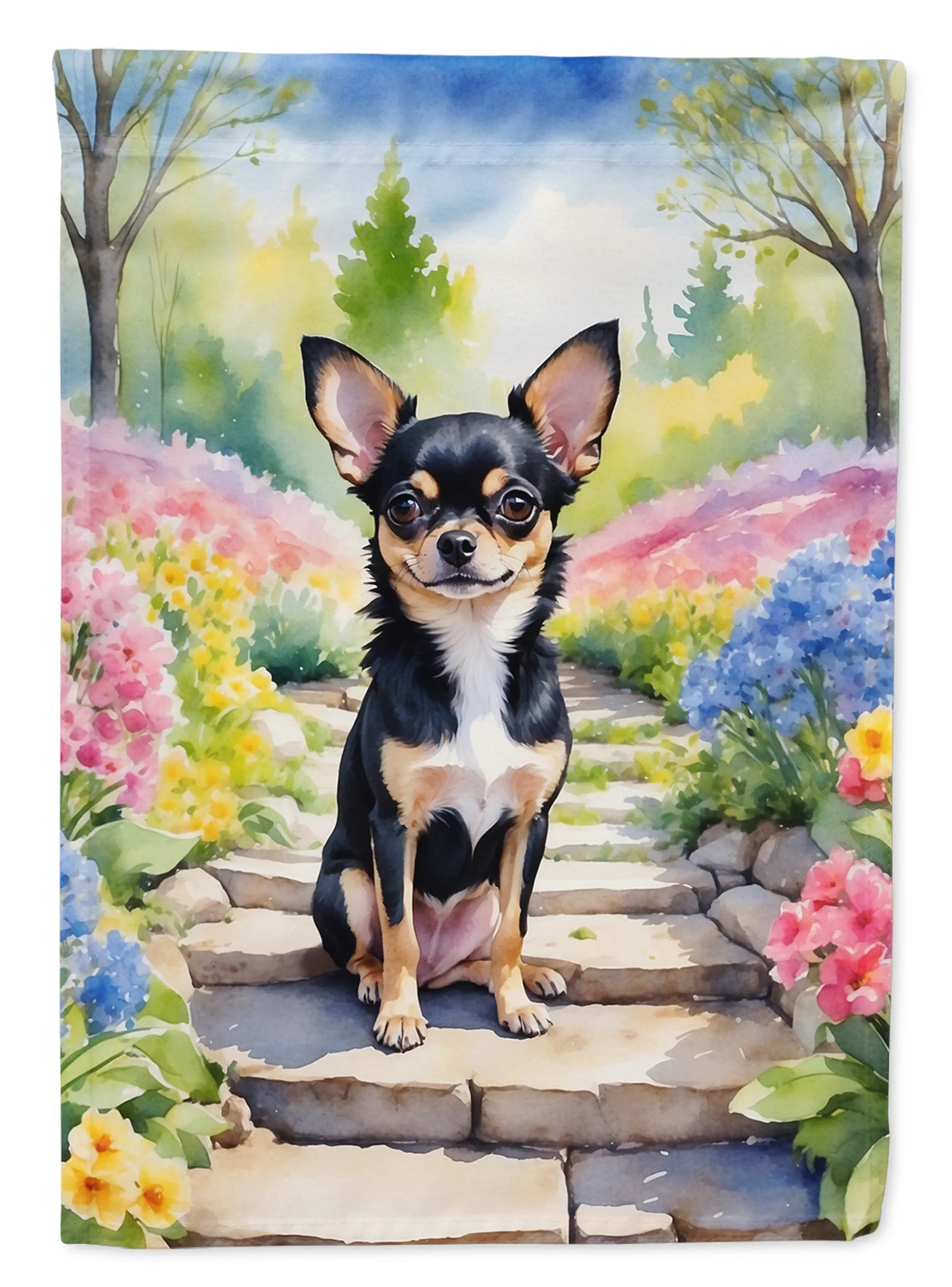 Spring Path Decorative Flag - Size: GARDEN SIZE | Pack Of: 1 | Collection name: Spring path