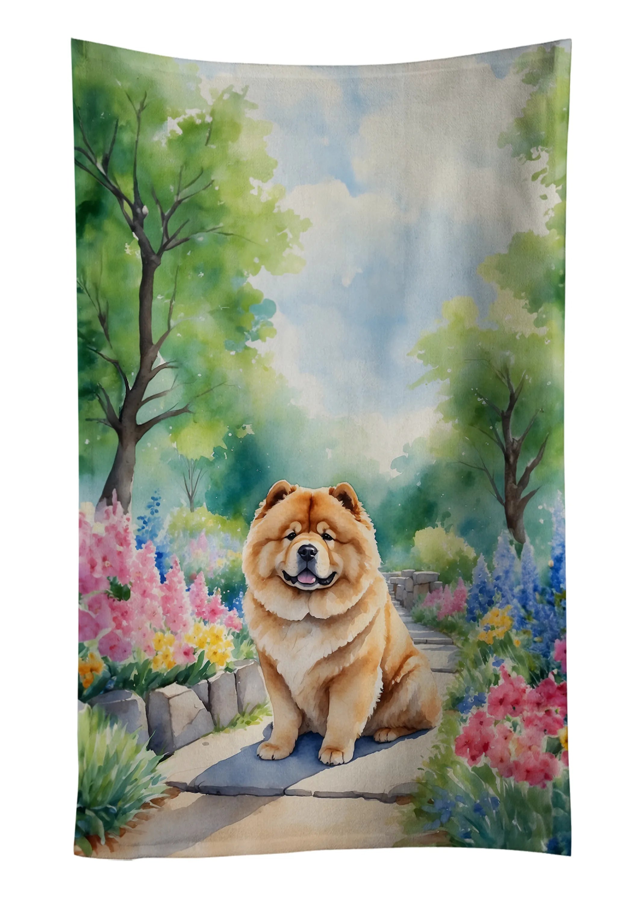 Spring Path Kitchen Towel - Size: 25HX15W | Pack Of: 1 | Collection name: Spring path