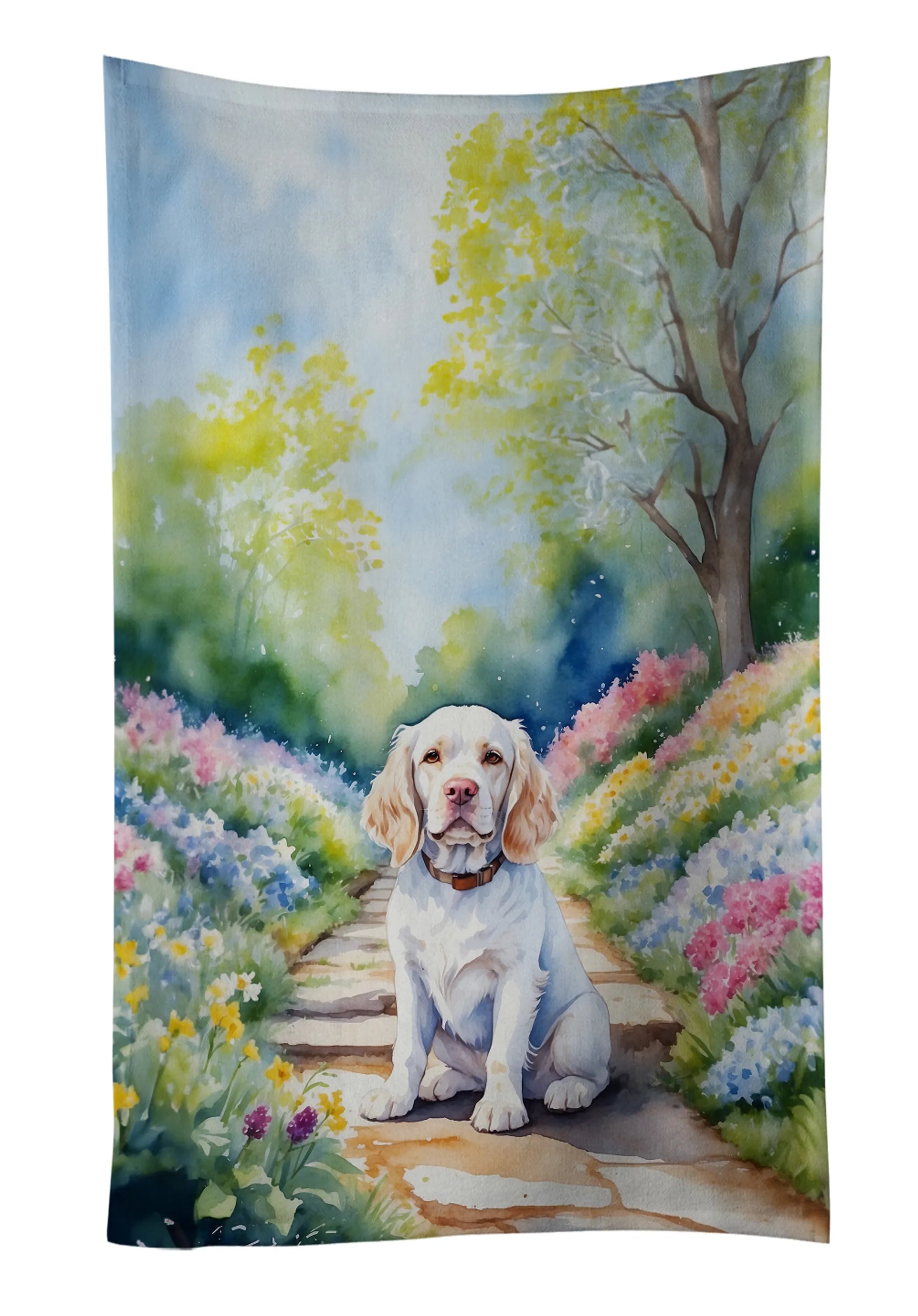 Spring Path Kitchen Towel - Size: 25HX15W | Pack Of: 1 | Collection name: Spring path