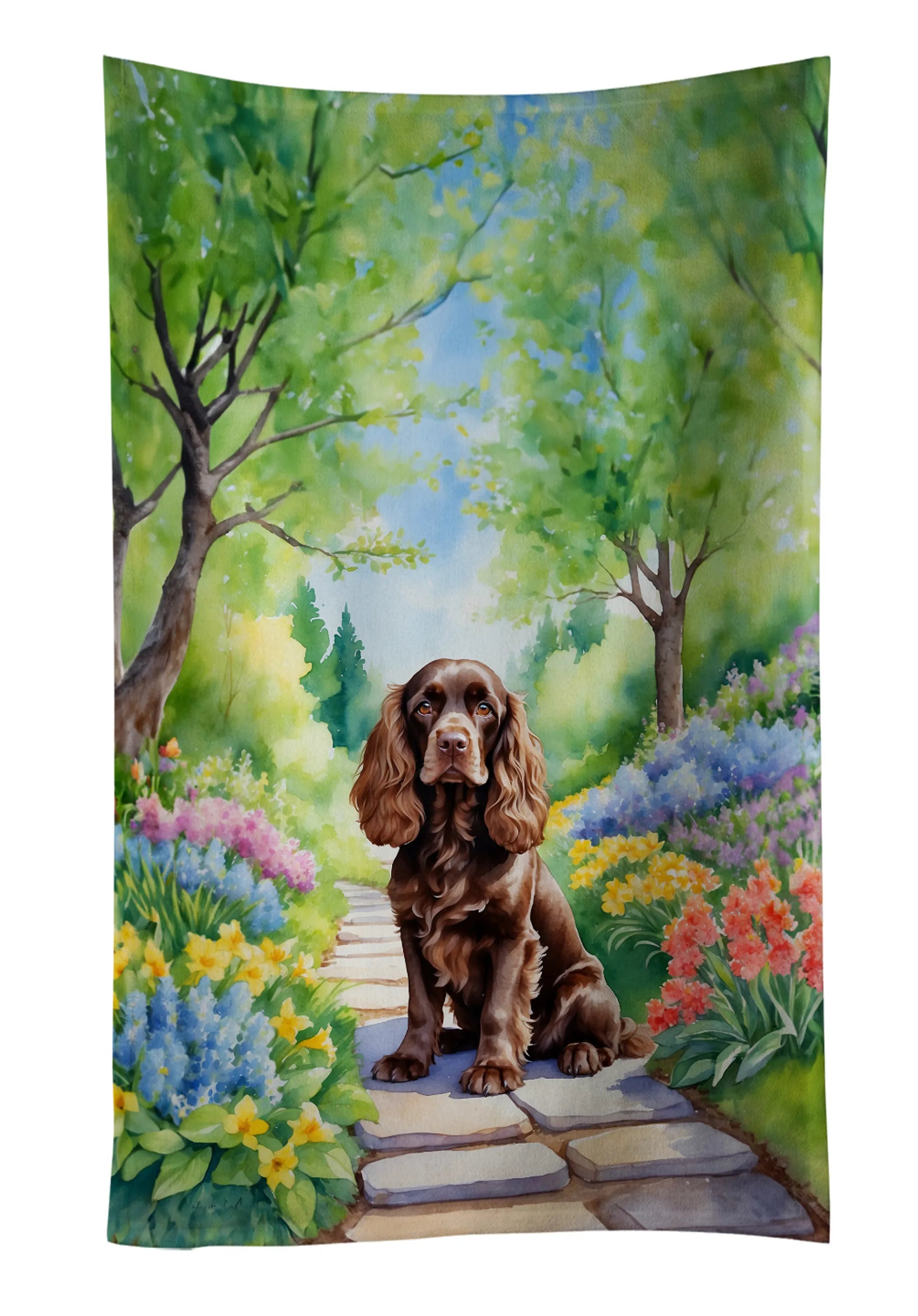 Spring Path Kitchen Towel - Size: 25HX15W | Pack Of: 1 | Collection name: Spring path