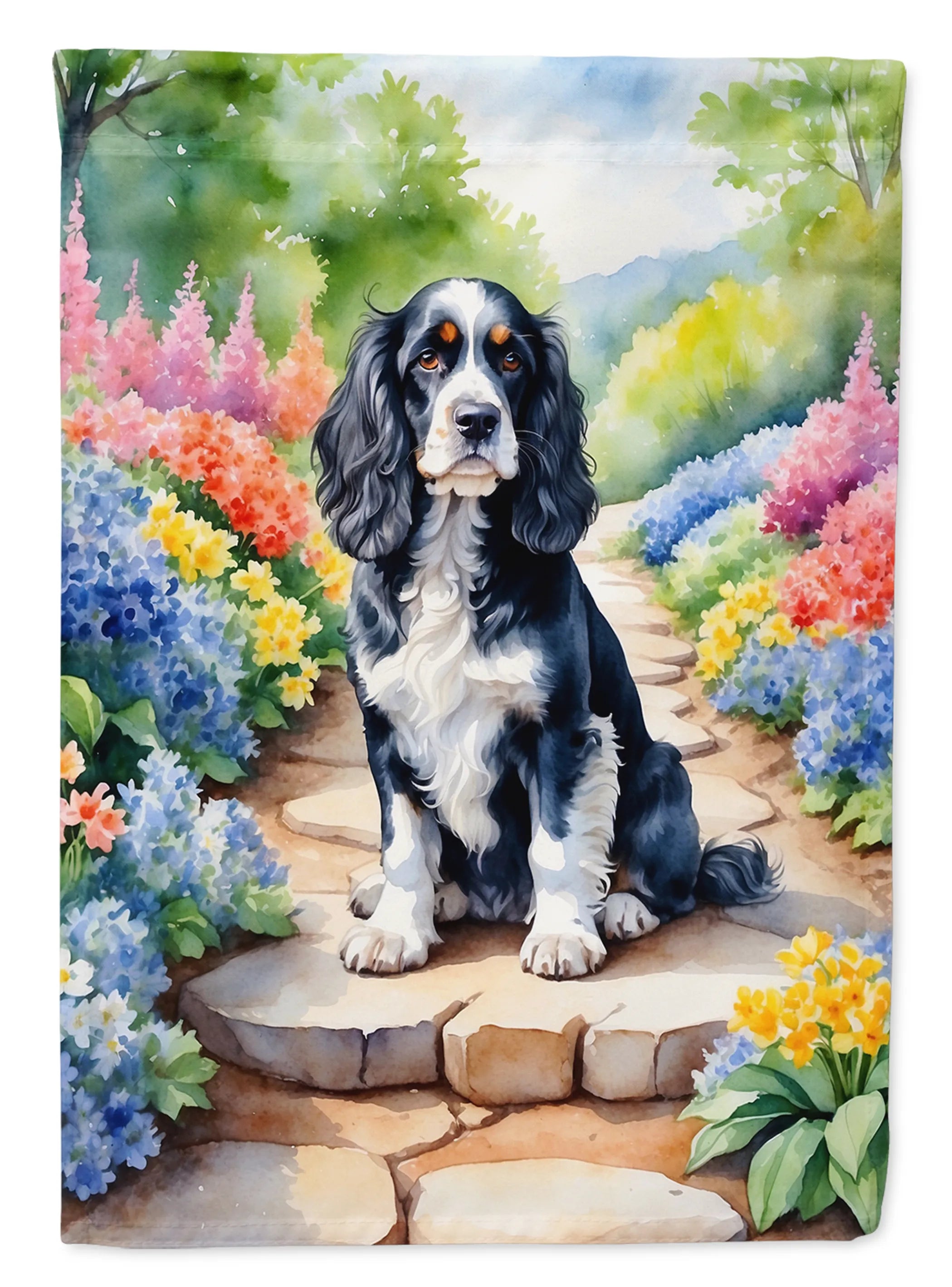 Spring Path Decorative Flag - Size: GARDEN SIZE | Pack Of: 1 | Collection name: Spring path