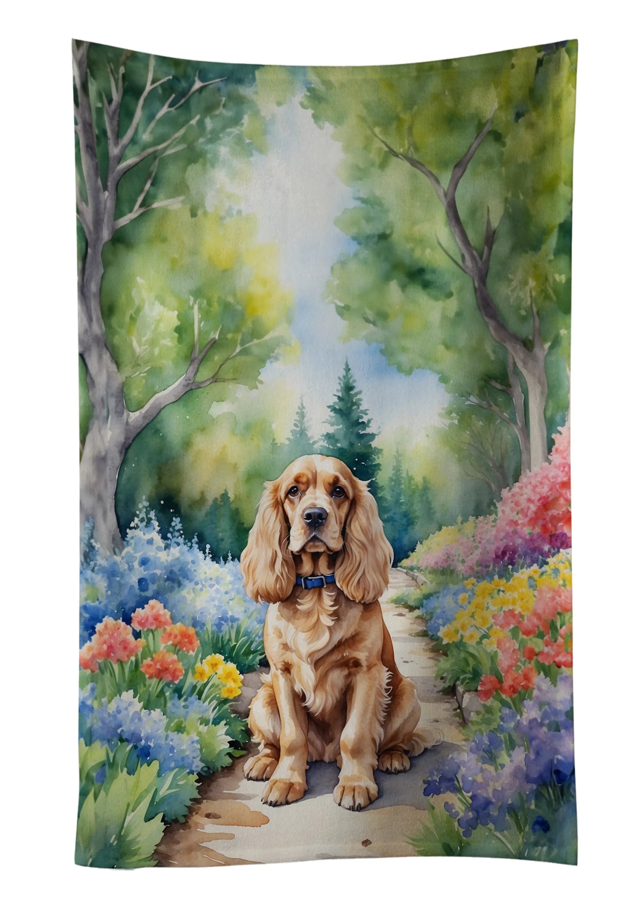 Spring Path Kitchen Towel - Size: 25HX15W | Pack Of: 1 | Collection name: Spring path