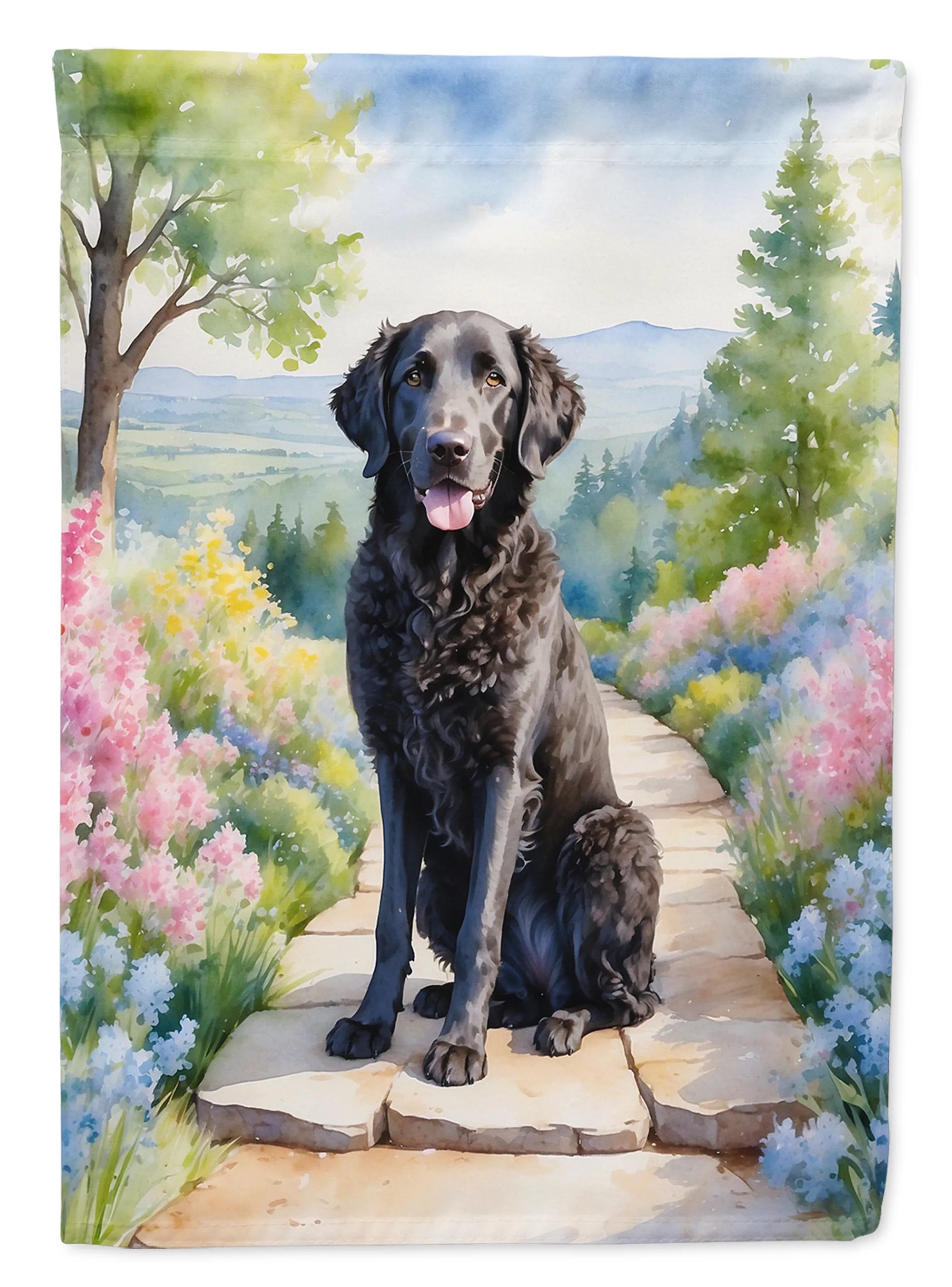 Spring Path Decorative Flag - Size: GARDEN SIZE | Pack Of: 1 | Collection name: Spring path
