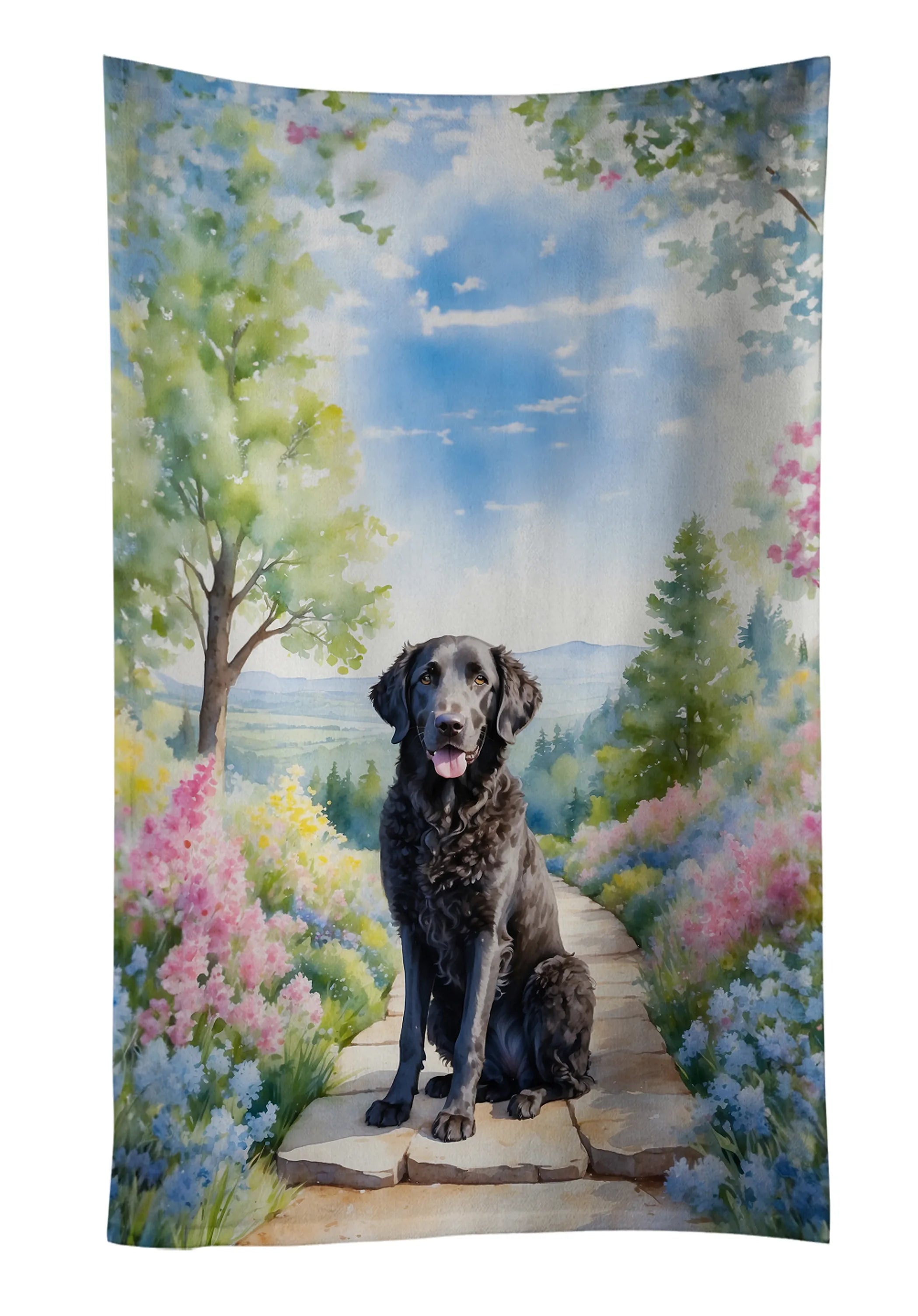 Spring Path Kitchen Towel - Size: 25HX15W | Pack Of: 1 | Collection name: Spring path