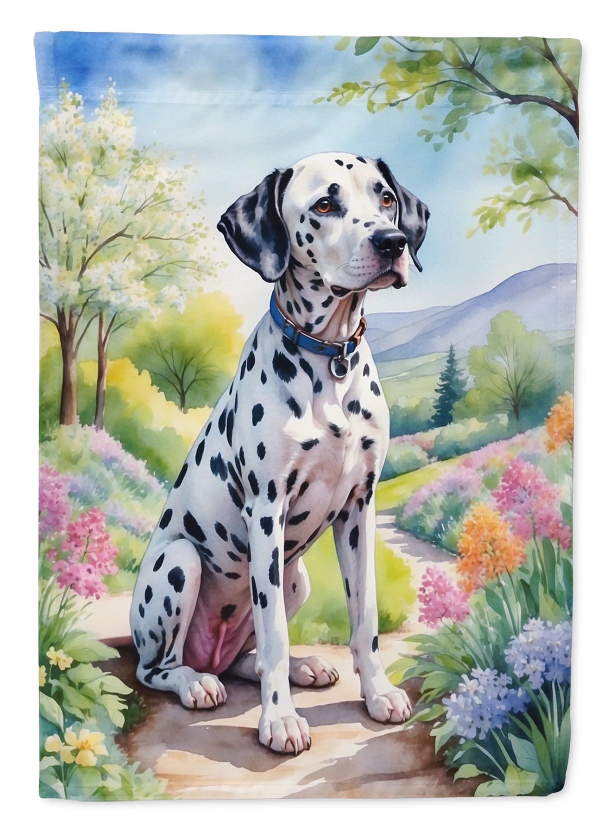 Spring Path Decorative Flag - Size: GARDEN SIZE | Pack Of: 1 | Collection name: Spring path