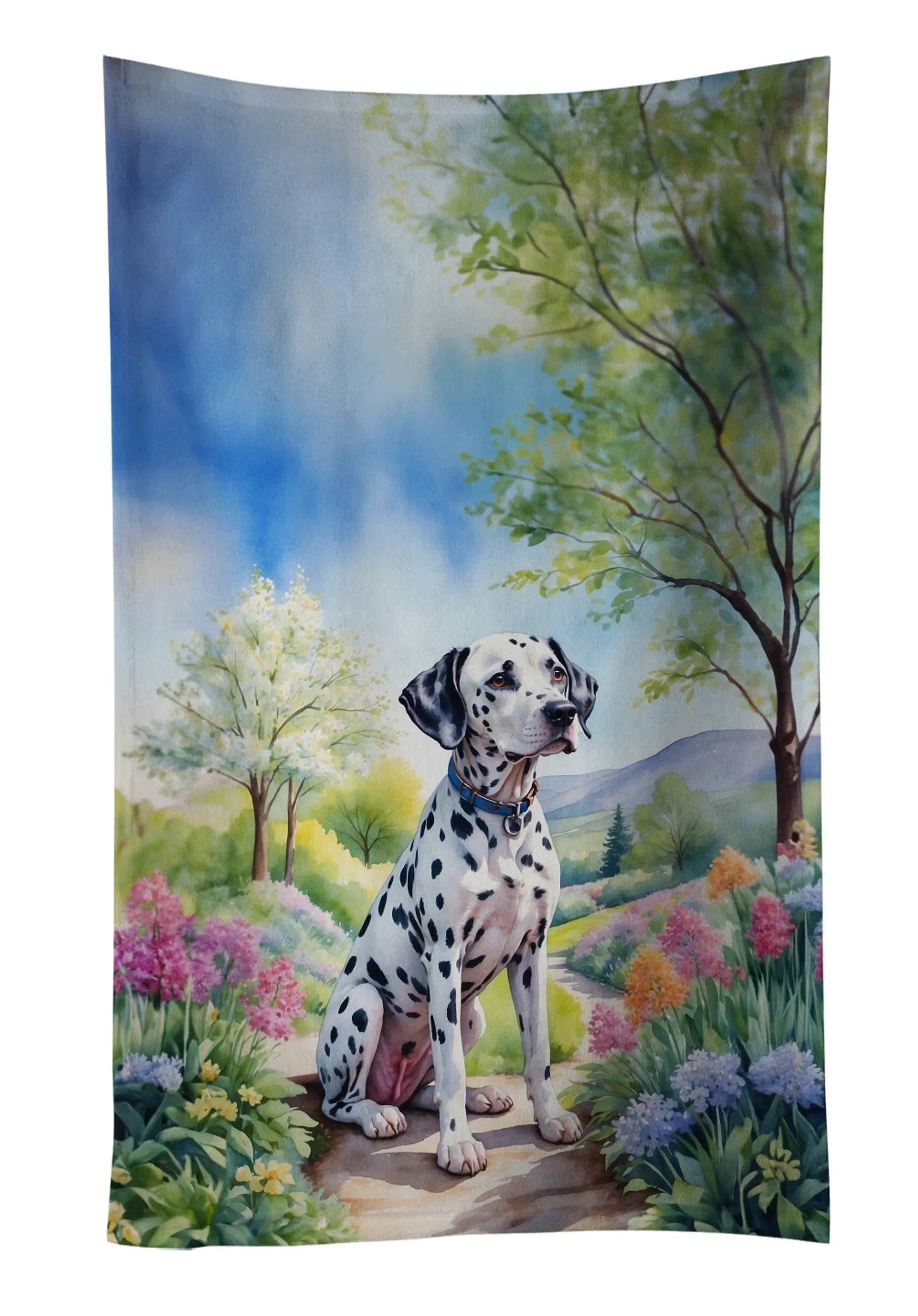 Spring Path Kitchen Towel - Size: 25HX15W | Pack Of: 1 | Collection name: Spring path