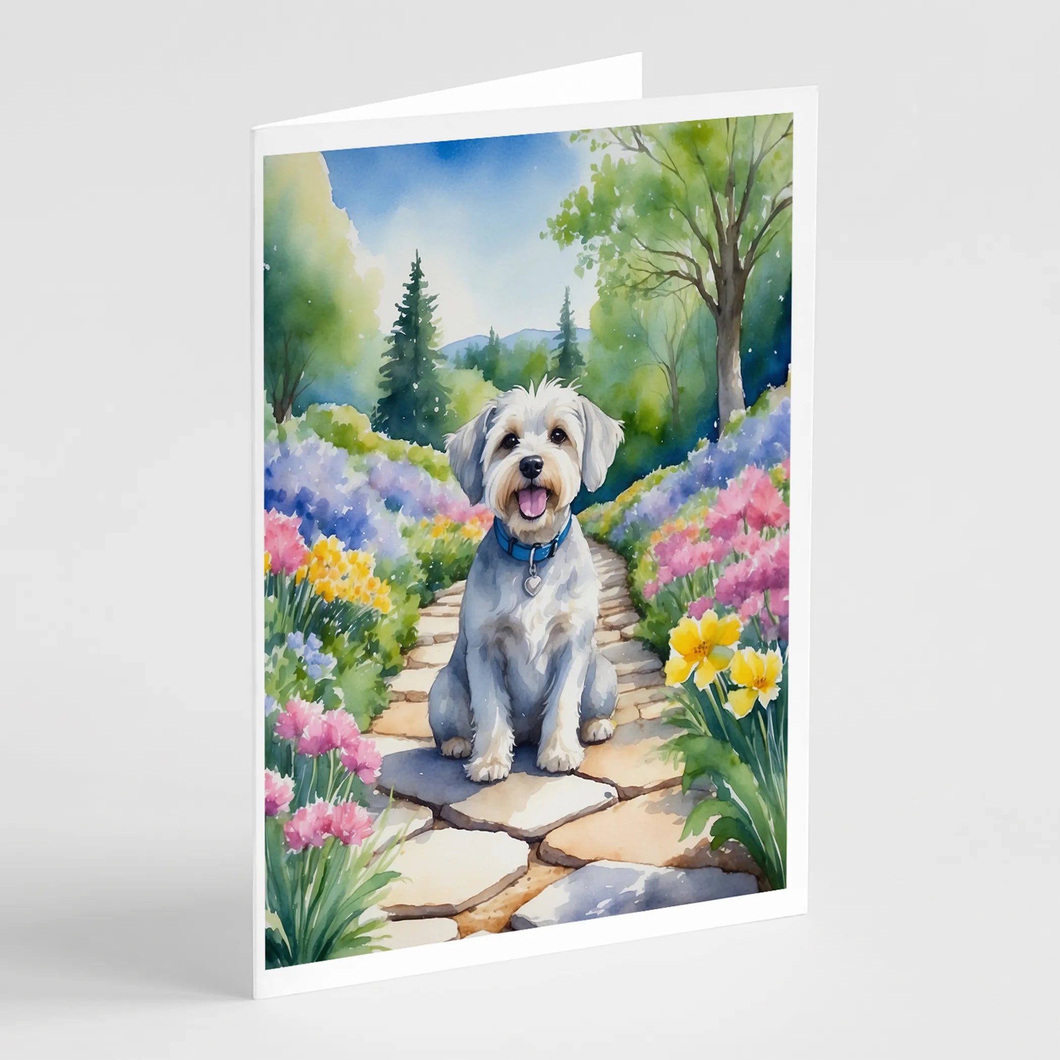 Spring Path Greeting Cards  - Size: 5X7 | Pack Of: 8 | Collection name: Spring path