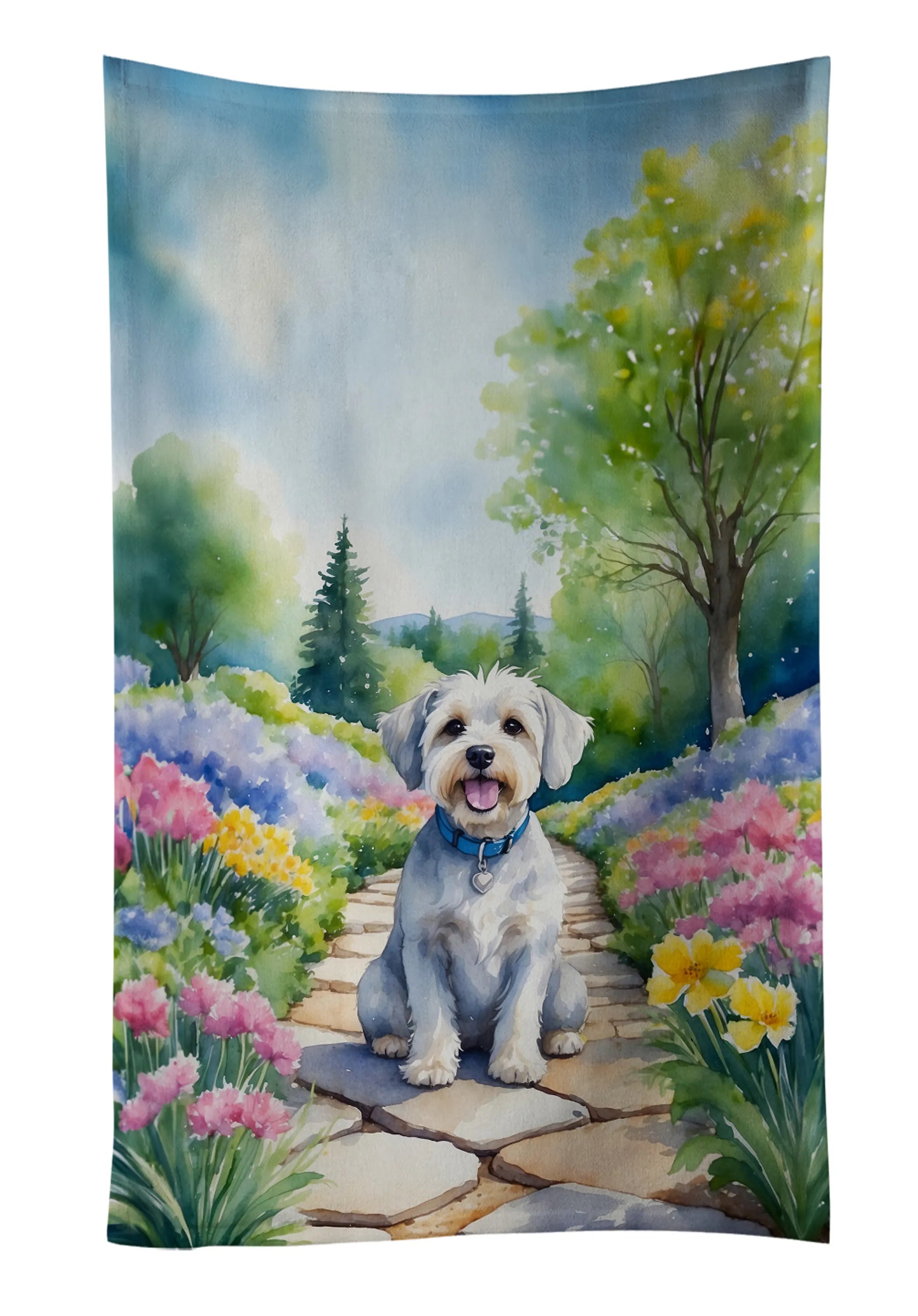 Spring Path Kitchen Towel - Size: 25HX15W | Pack Of: 1 | Collection name: Spring path