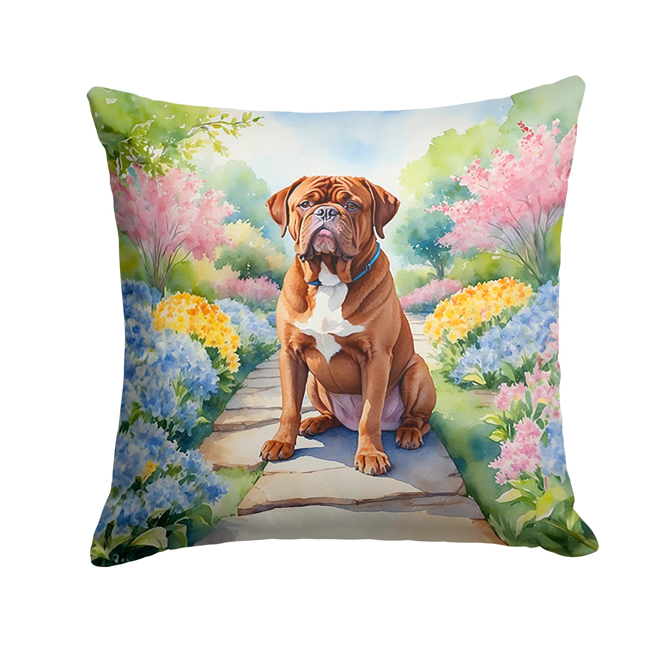 Spring Path Throw Pillow - Size: 14HX14W | Pack Of: 1 | Collection name: Spring path