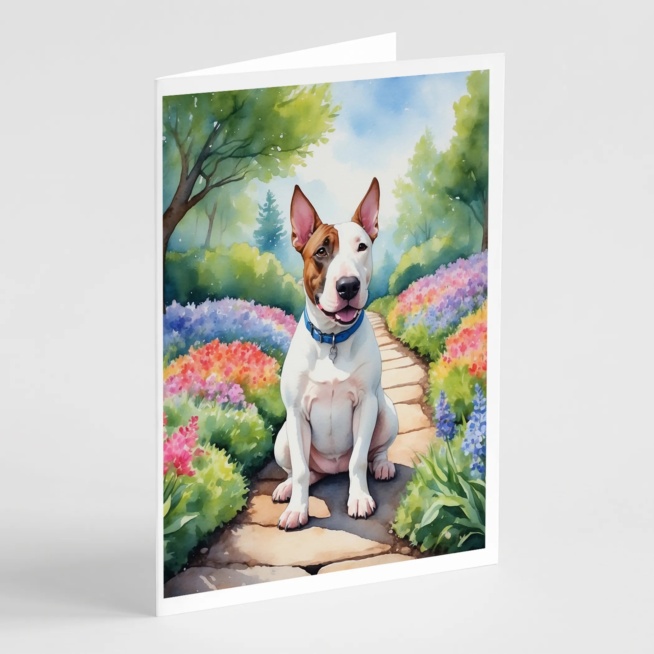 Spring Path Greeting Cards  - Size: 5X7 | Pack Of: 8 | Collection name: Spring path