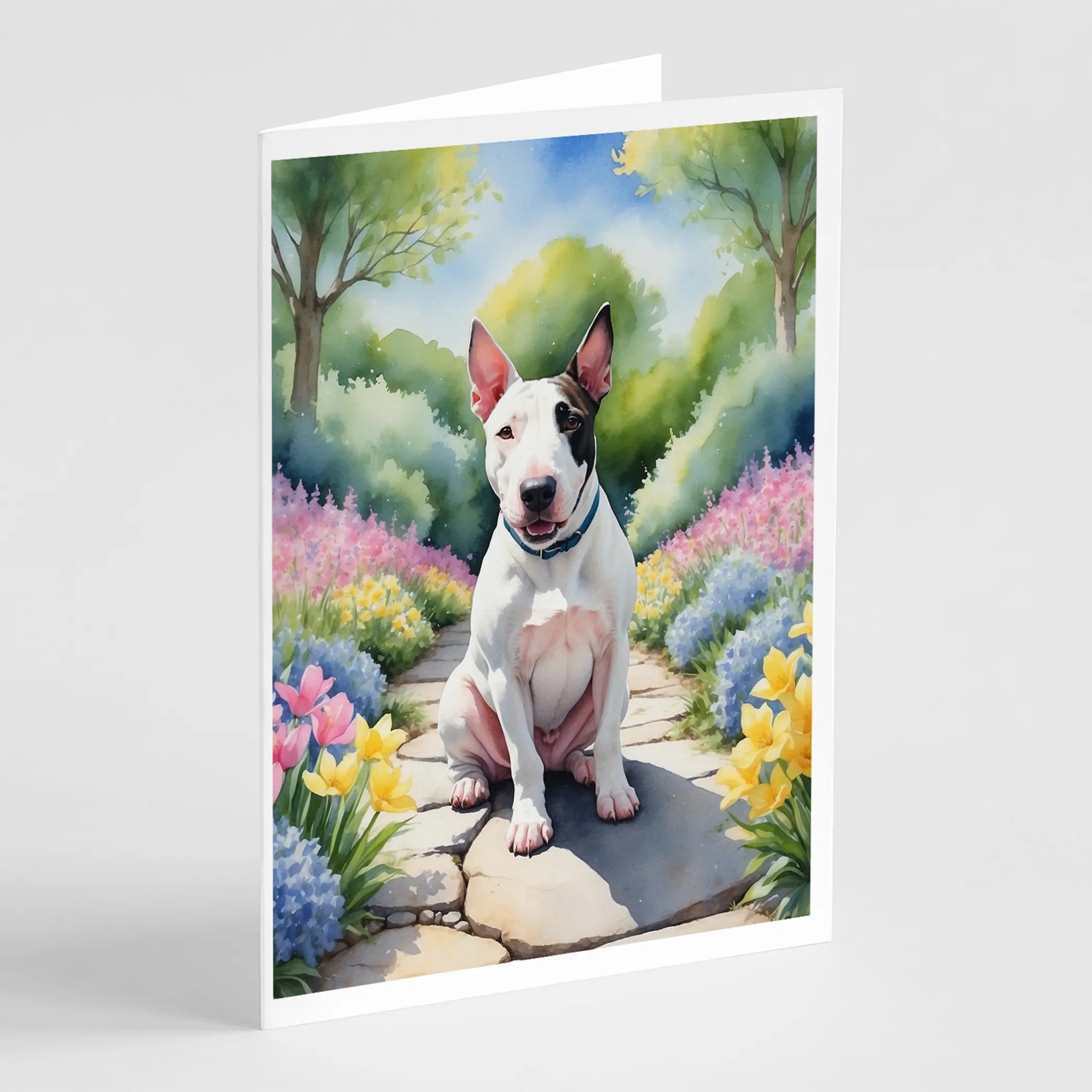 Spring Path Greeting Cards  - Size: 5X7 | Pack Of: 8 | Collection name: Spring path