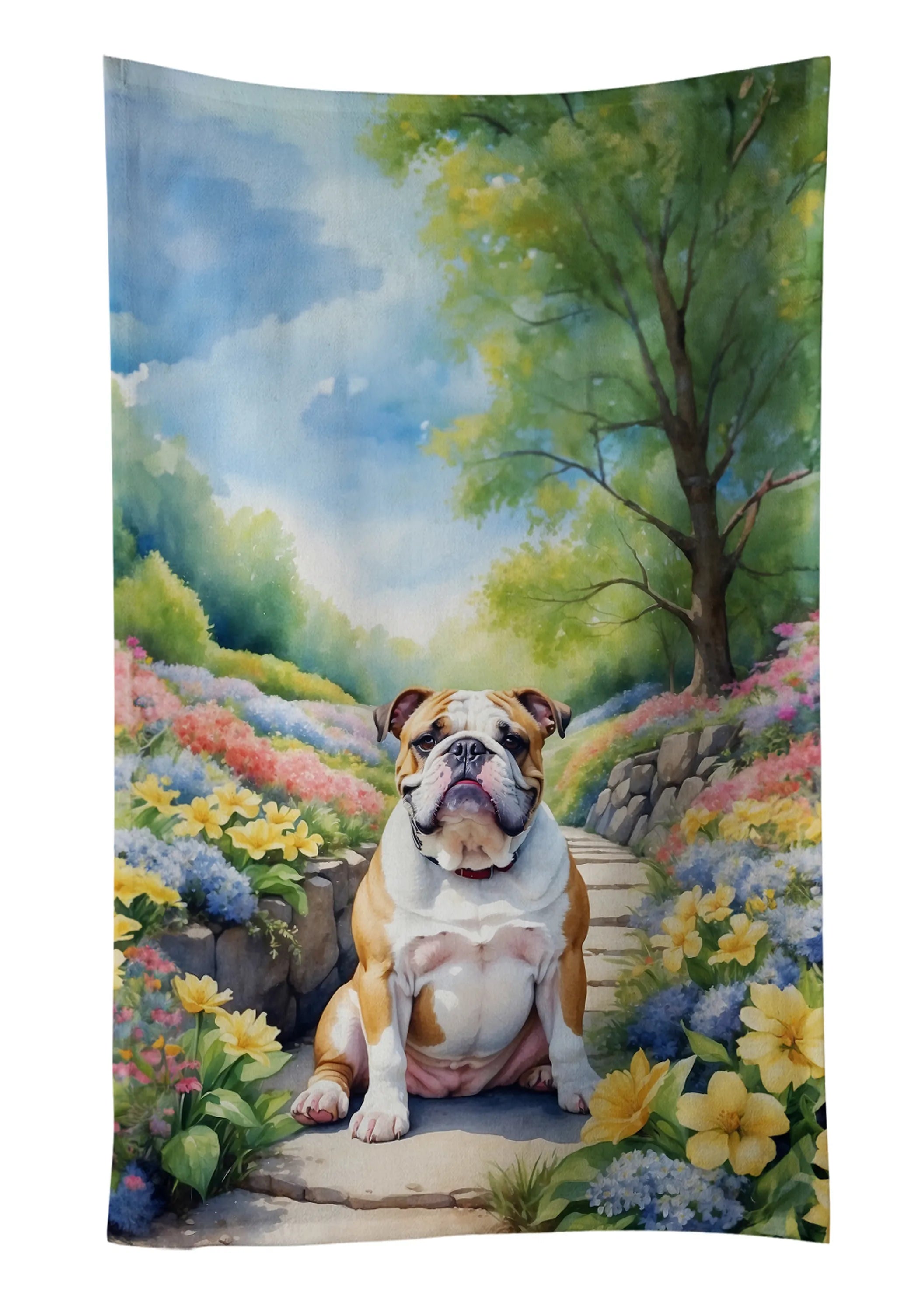 Spring Path Kitchen Towel - Size: 25HX15W | Pack Of: 1 | Collection name: Spring path