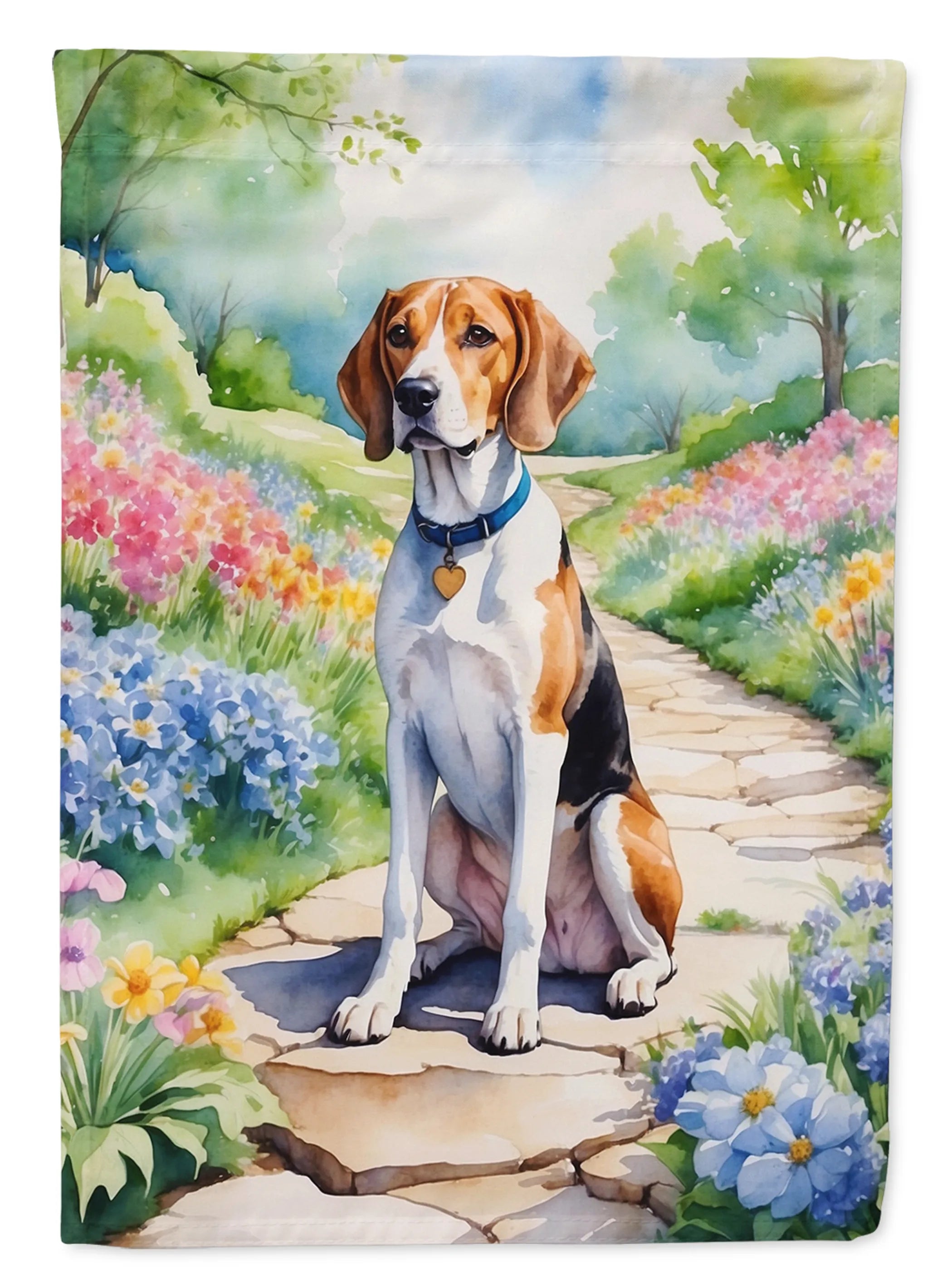 Spring Path Decorative Flag - Size: GARDEN SIZE | Pack Of: 1 | Collection name: Spring path