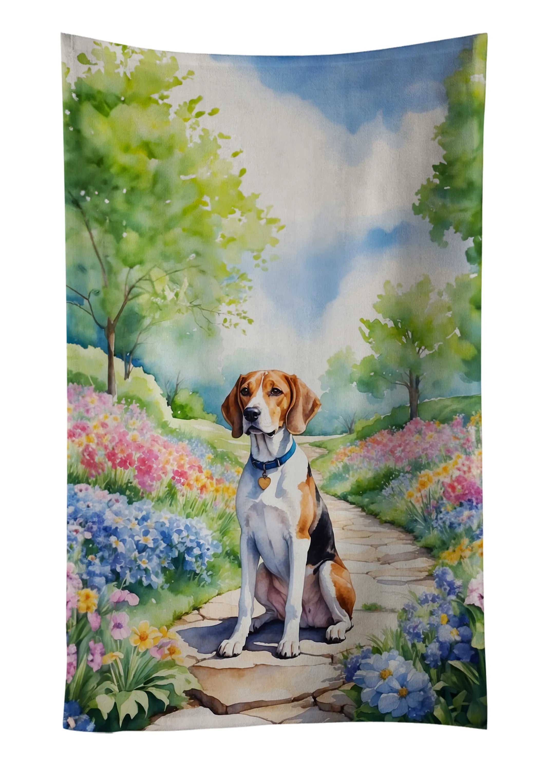 Spring Path Kitchen Towel - Size: 25HX15W | Pack Of: 1 | Collection name: Spring path