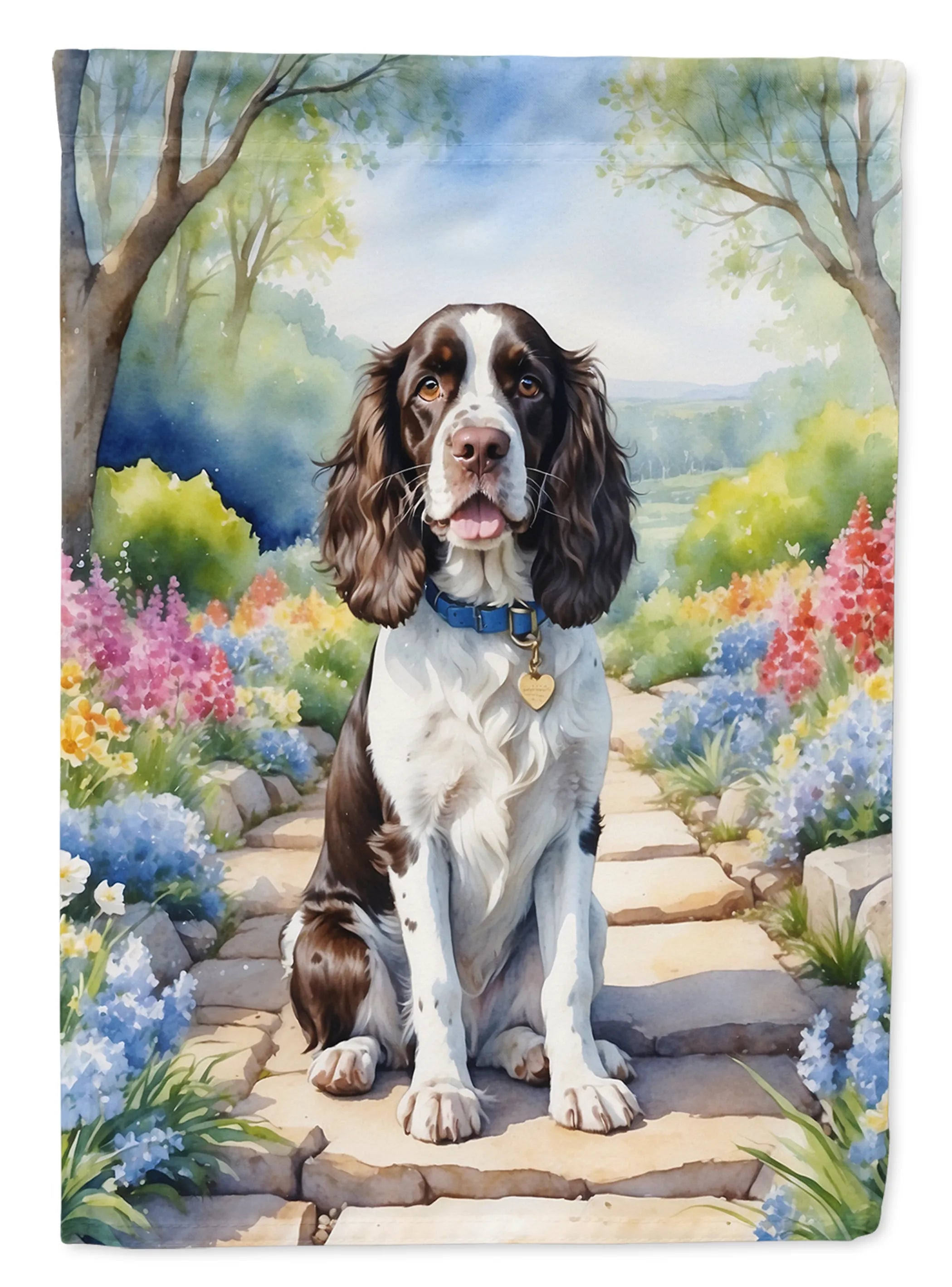 Spring Path Decorative Flag - Size: GARDEN SIZE | Pack Of: 1 | Collection name: Spring path