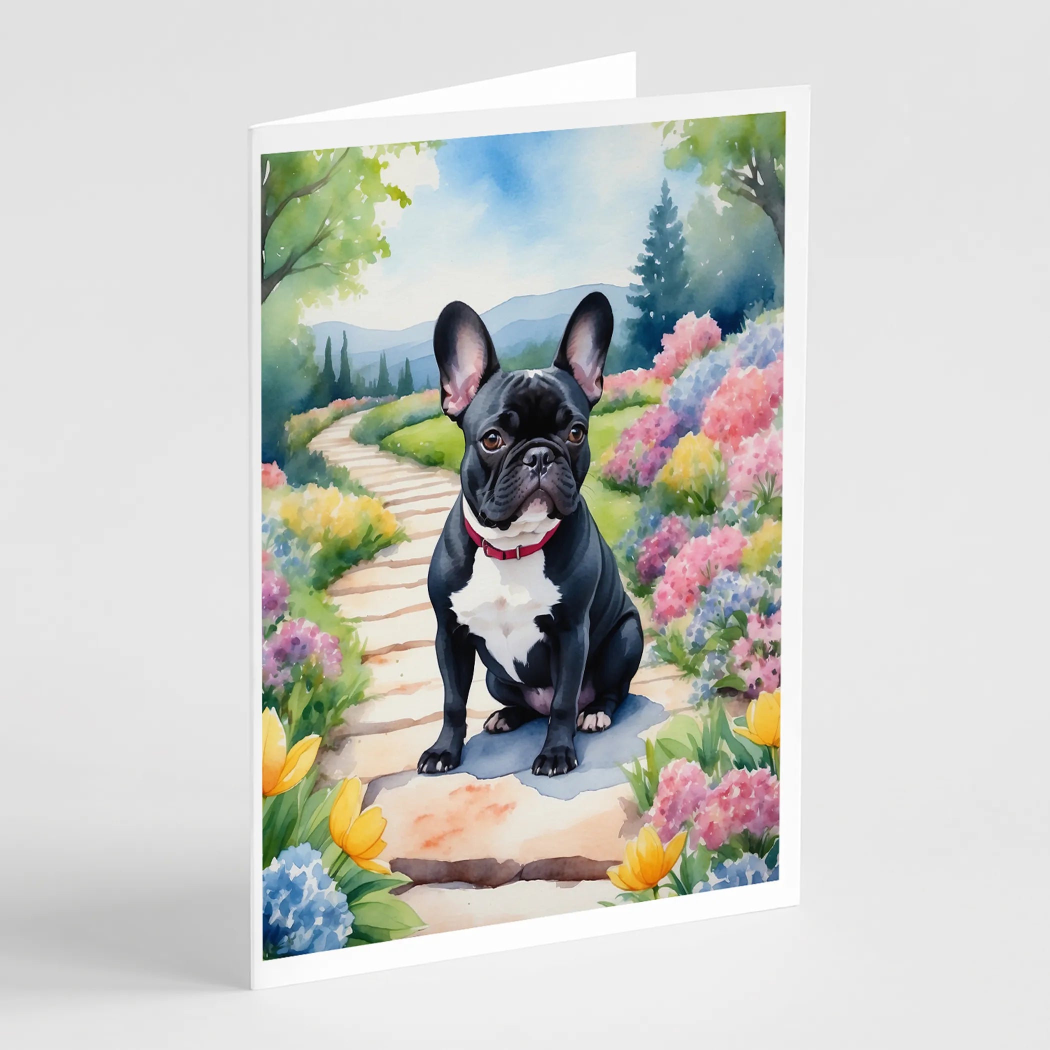 Spring Path Greeting Cards  - Size: 5X7 | Pack Of: 8 | Collection name: Spring path