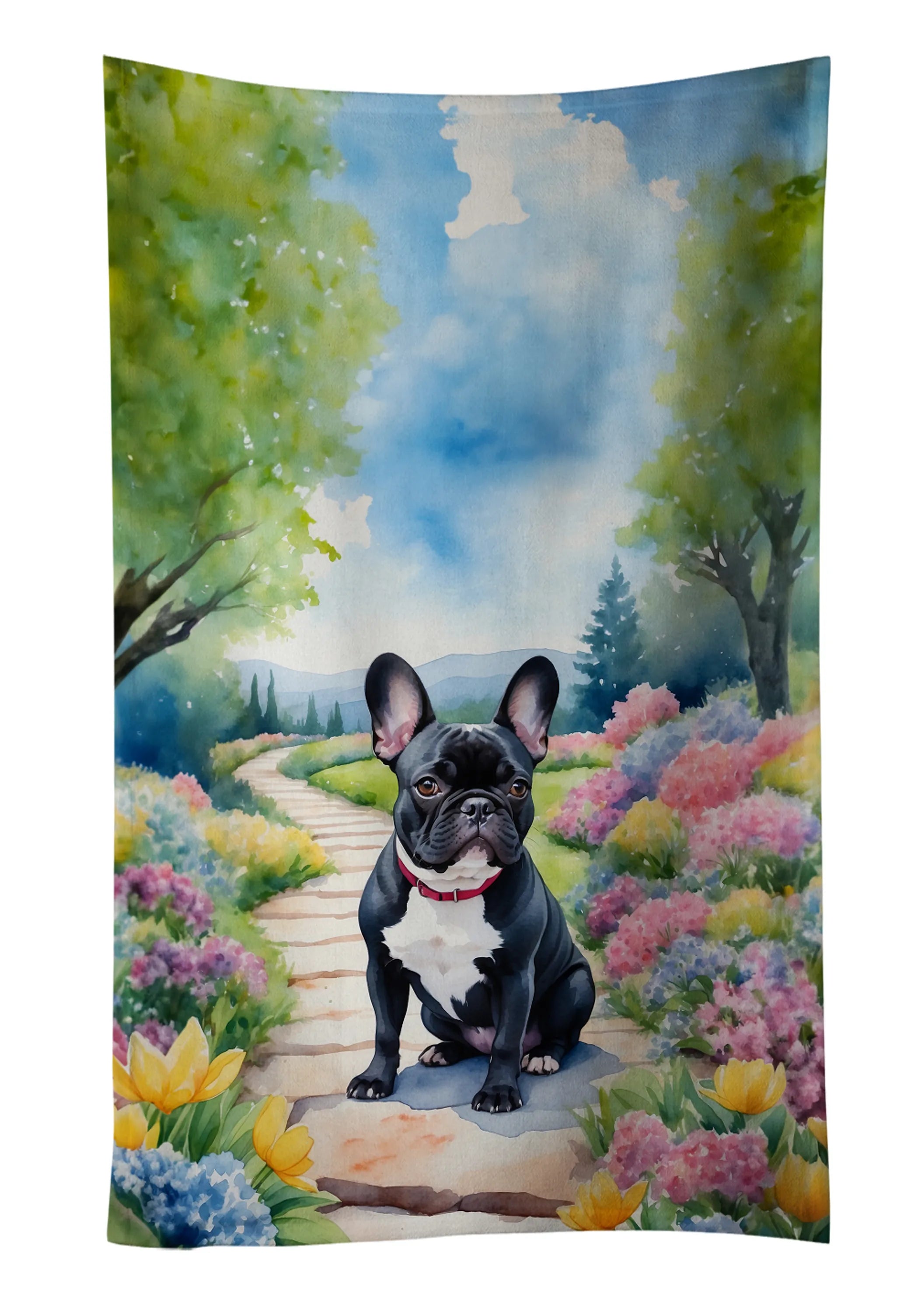 Spring Path Kitchen Towel - Size: 25HX15W | Pack Of: 1 | Collection name: Spring path