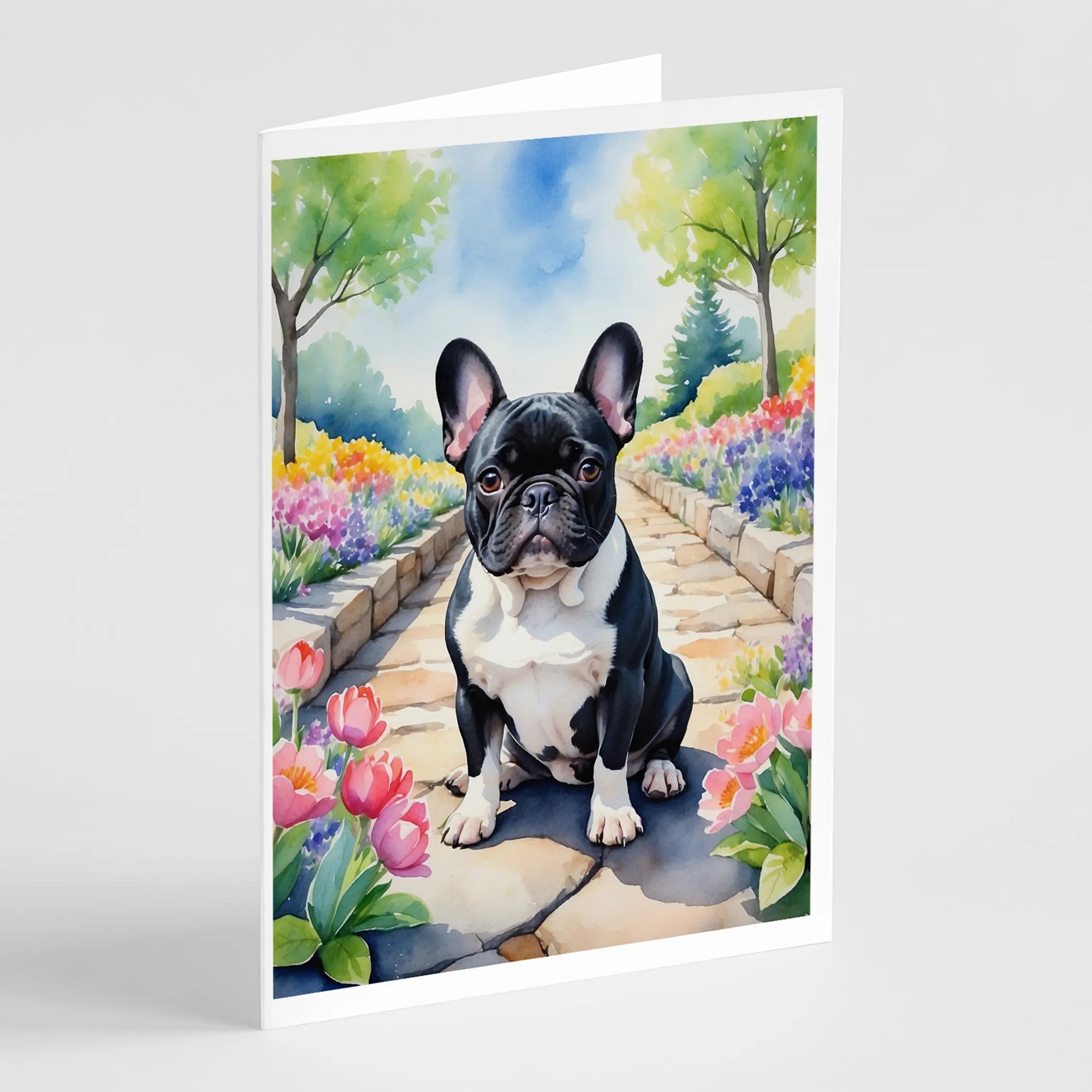 Spring Path Greeting Cards  - Size: 5X7 | Pack Of: 8 | Collection name: Spring path