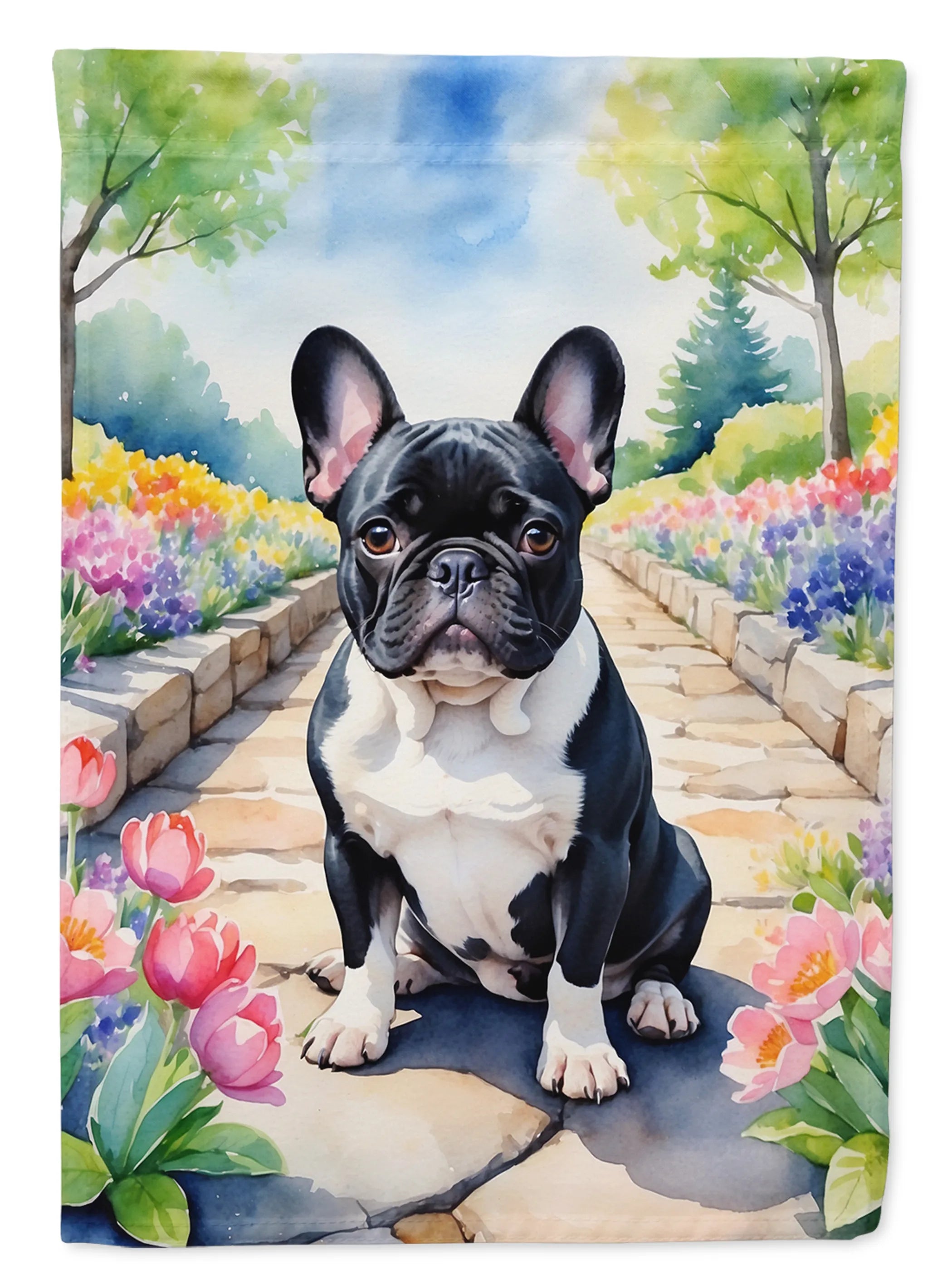 Spring Path Decorative Flag - Size: GARDEN SIZE | Pack Of: 1 | Collection name: Spring path